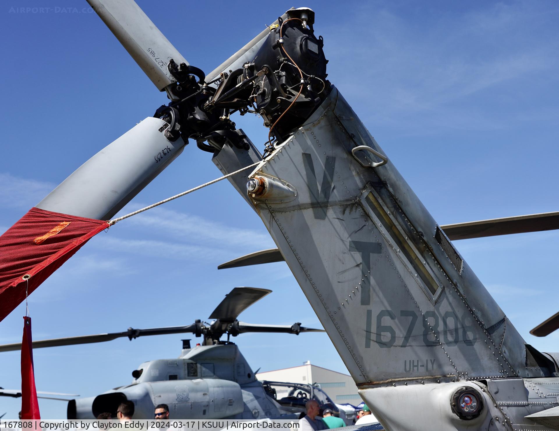 167808, Bell UH-1Y Venom C/N 55116/Y28, Travis AFB airshow California 2024.