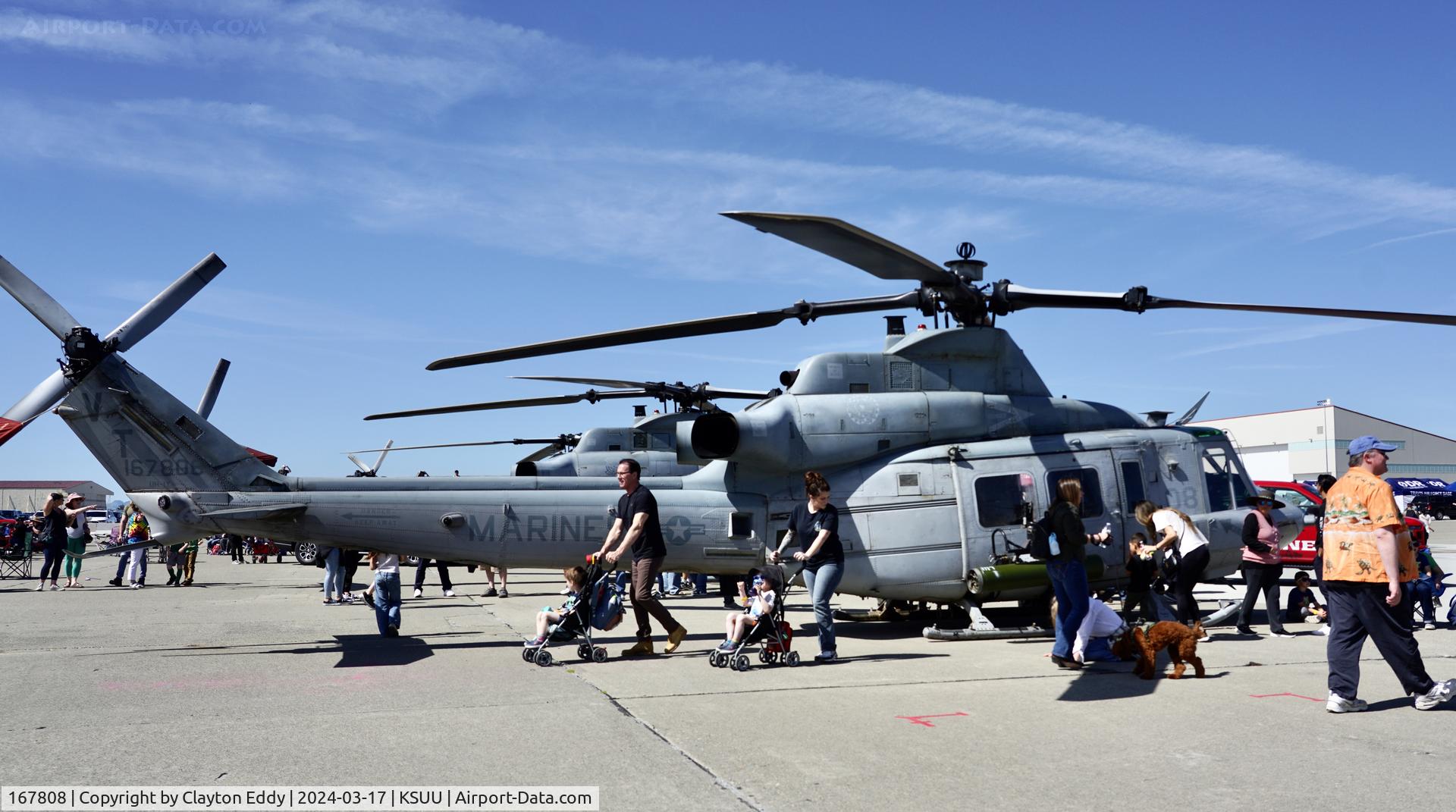 167808, Bell UH-1Y Venom C/N 55116/Y28, Travis AFB airshow California 2024.