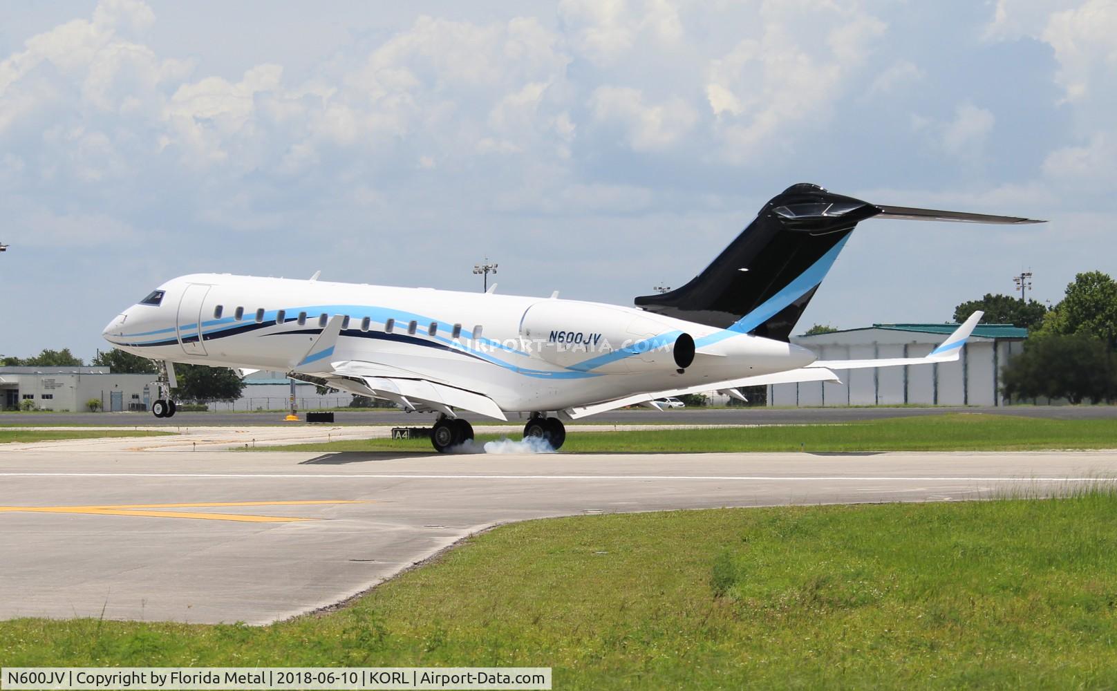 N600JV, 2014 Bombardier BD-700-1A10 Global 6000 C/N 9664, Global 6000 zx