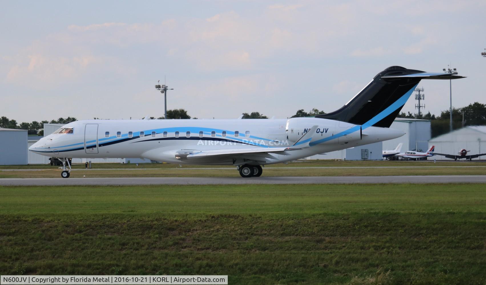N600JV, 2014 Bombardier BD-700-1A10 Global 6000 C/N 9664, Global 6000 zx