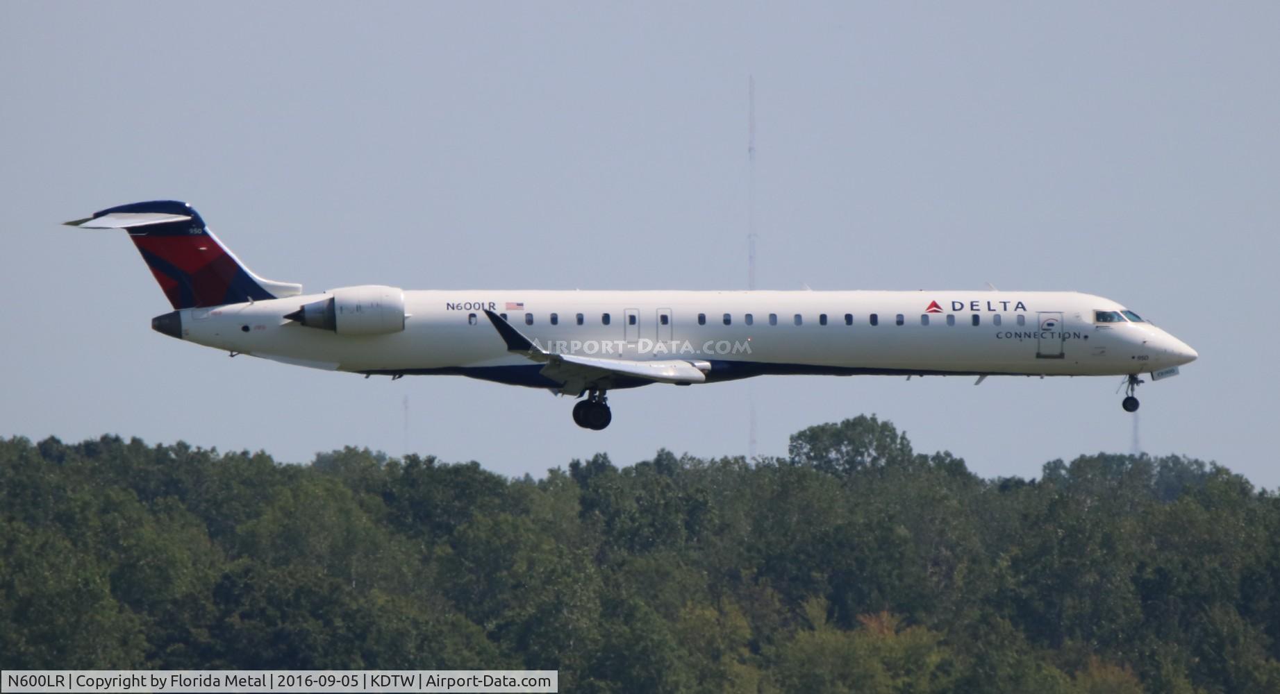 N600LR, 2007 Bombardier CRJ-900 NG (CL-600-2D24) C/N 15142, EDV CRJ9 zx PIT-DTW