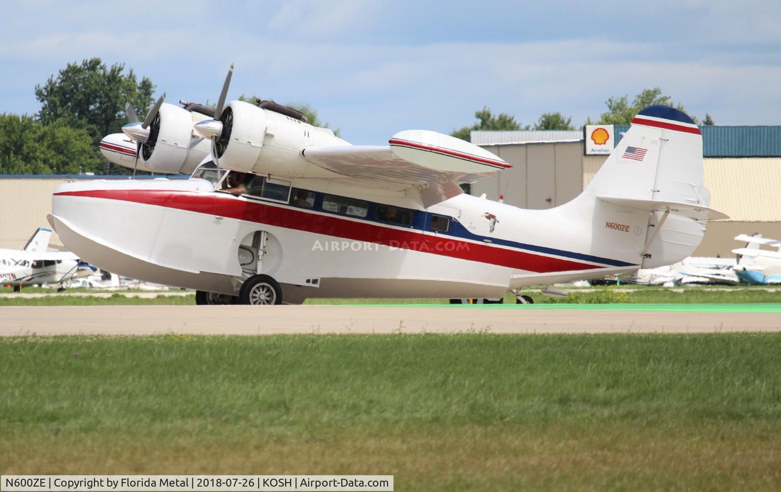 N600ZE, 1943 Grumman G-21A Goose C/N B-100, G-21 zx