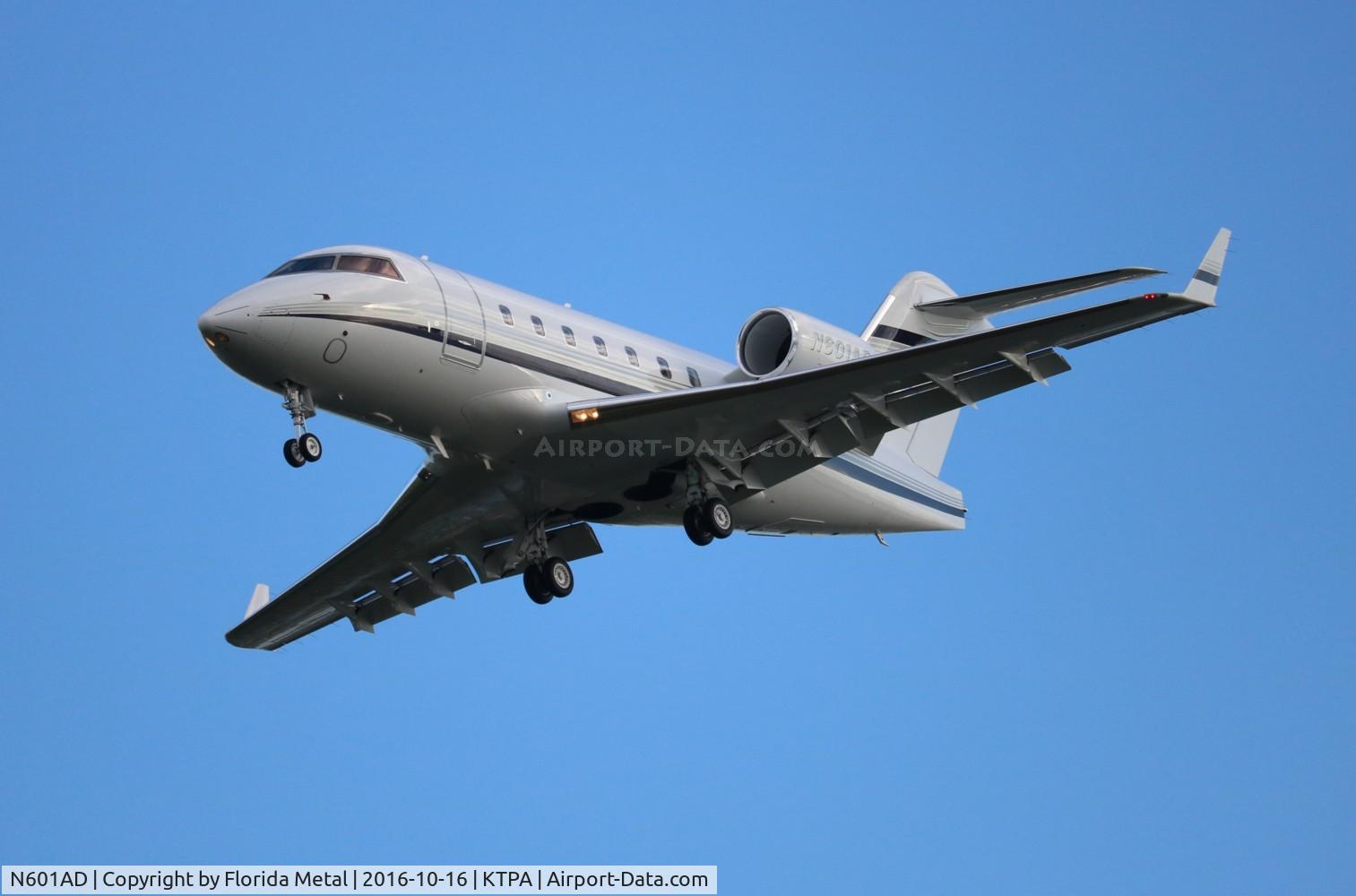 N601AD, 1995 Canadair Challenger 601-3R (CL-600-2B16) C/N 5186, Challenger 601 zx