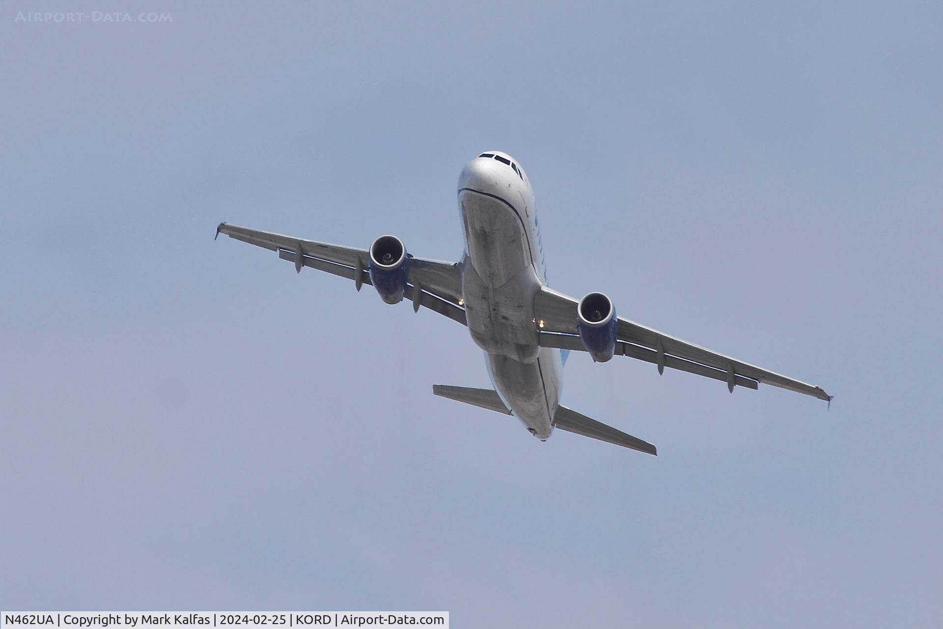 N462UA, 2000 Airbus A320-232 C/N 1272, A320 United Airlines Airbus A320-232 N462UA UAL1401 ORD-AUS