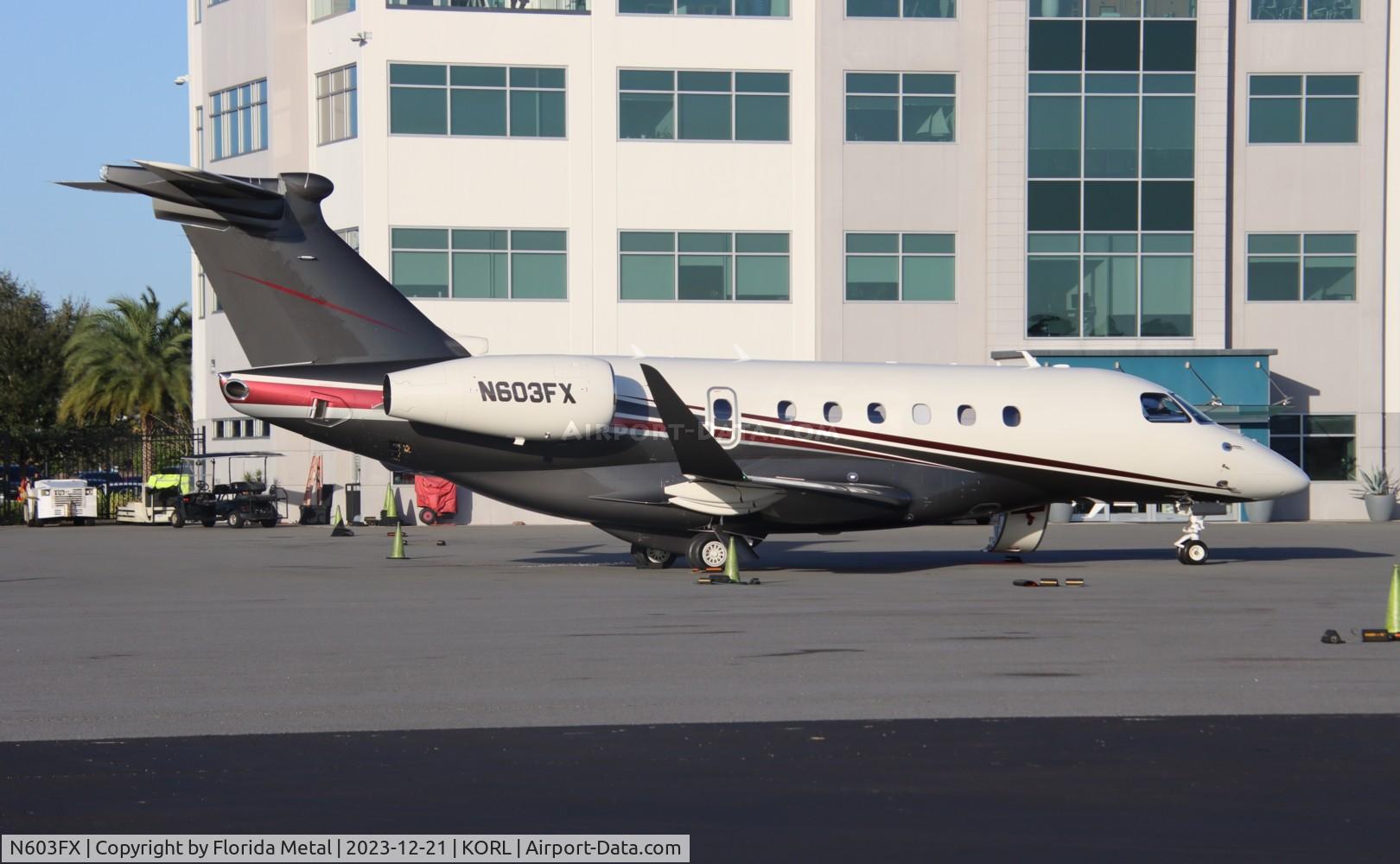 N603FX, 2023 Embraer EMB-550 Praetor 600 C/N 55020185, Praetor 600 zx
