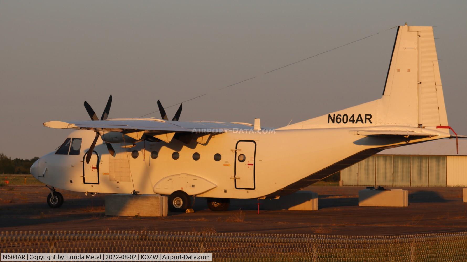 N604AR, 1981 CASA C-212-200 Aviocar C/N 289, C212 zx