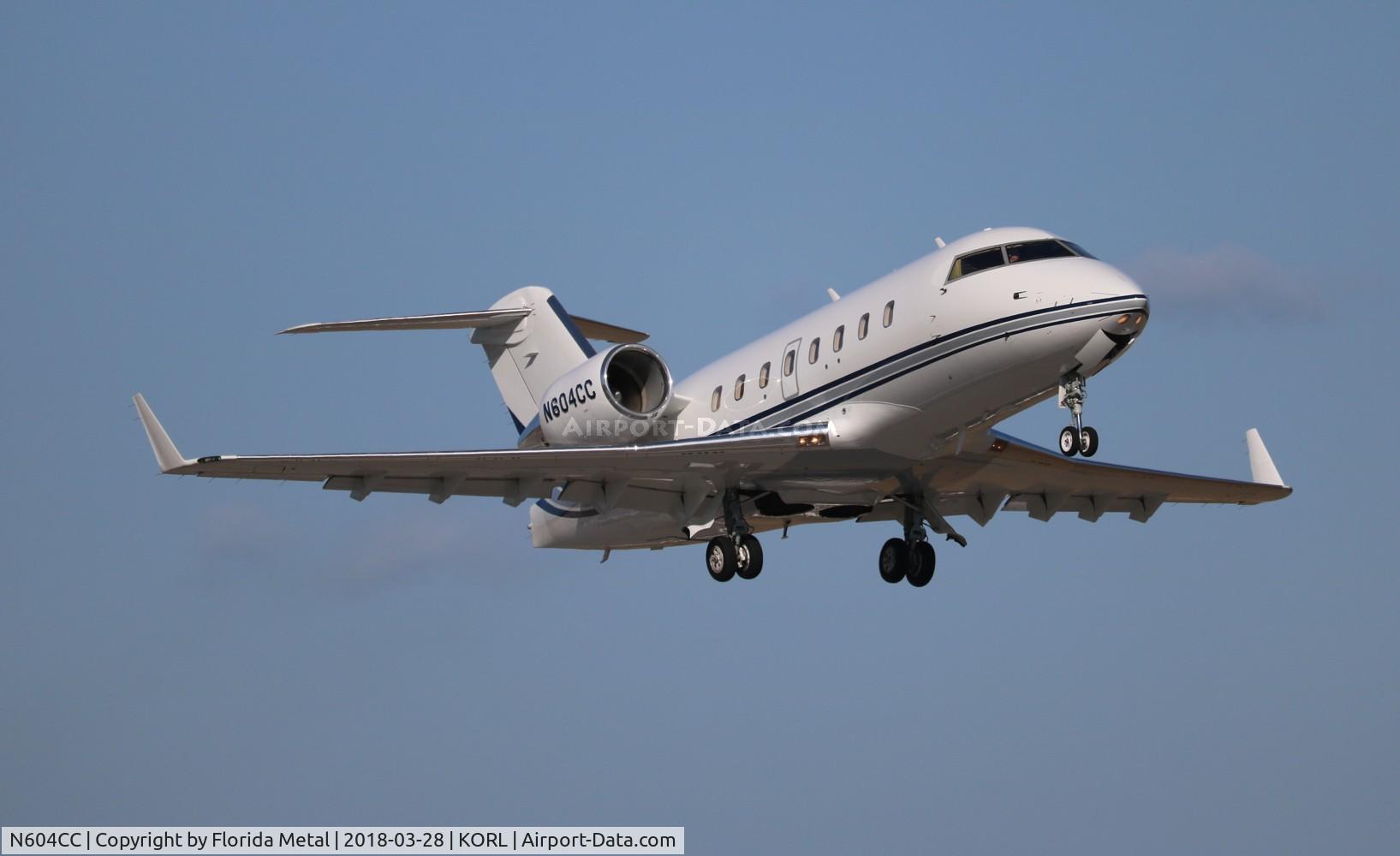 N604CC, 2005 Bombardier Challenger 604 (CL-600-2B16) C/N 5633, Challenger 604 zx