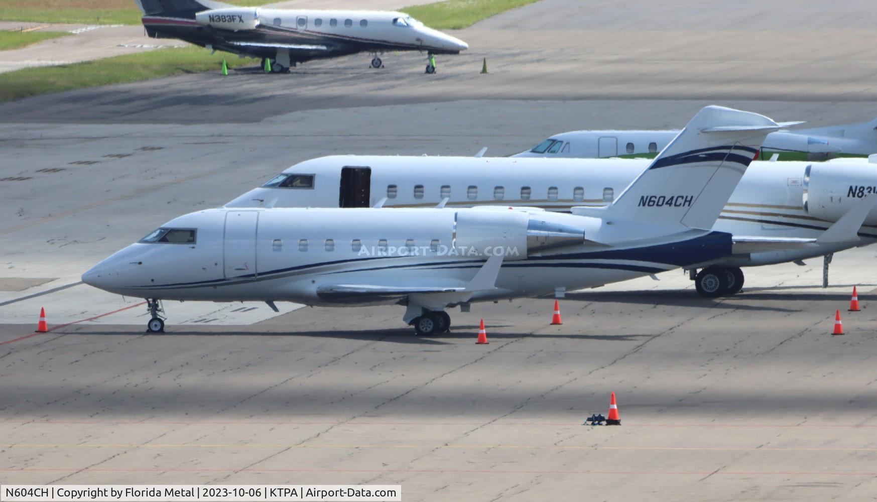 N604CH, 1997 Canadair Challenger 604 (CL-600-2B16) C/N 5350, Challenger 604 zx