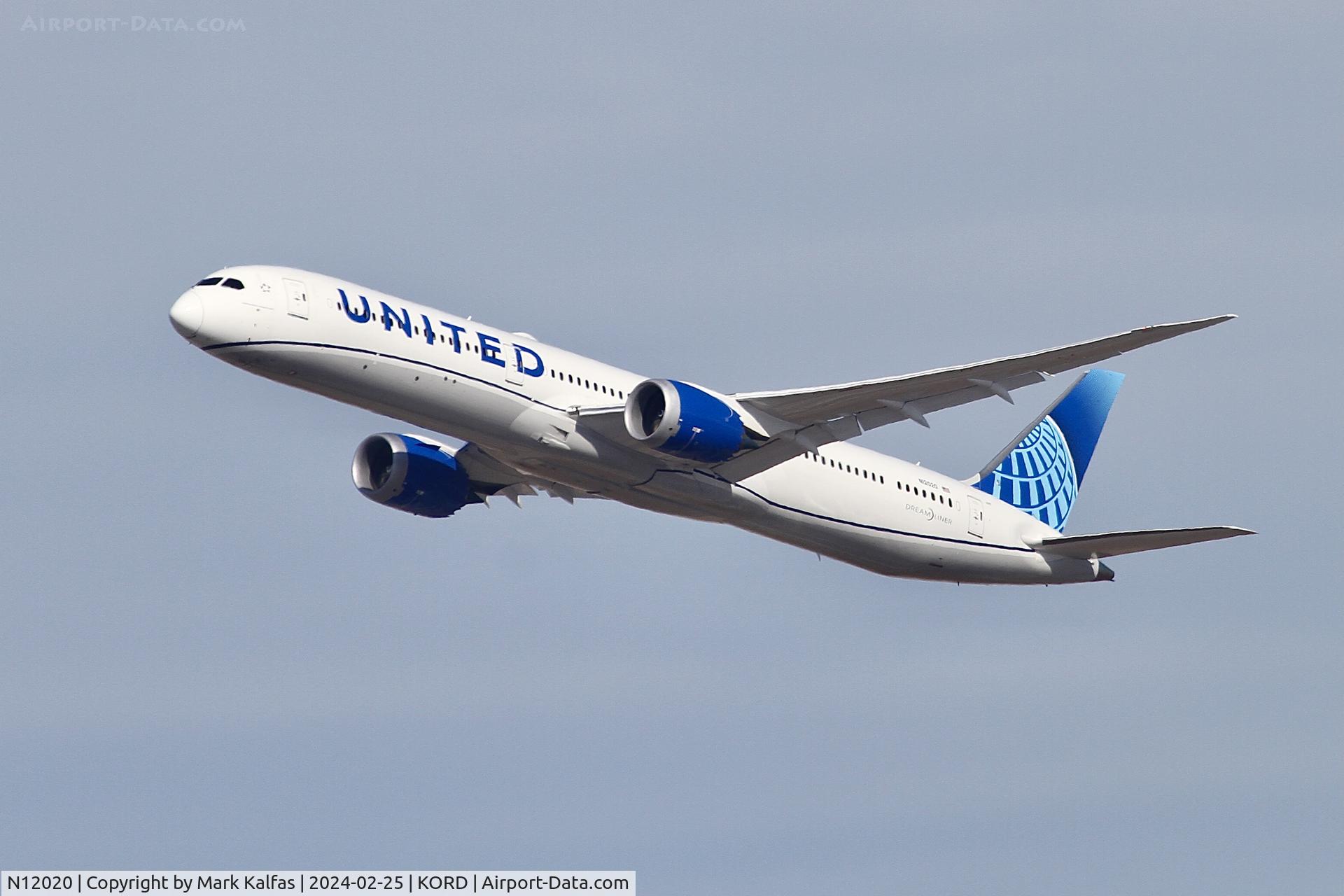 N12020, 2022 Boeing 787-10 Dreamliner Dreamliner C/N 66989, B78X United Airlines BOEING 787-10 Dreamliner N12020 UAL881 KORD-RJTT