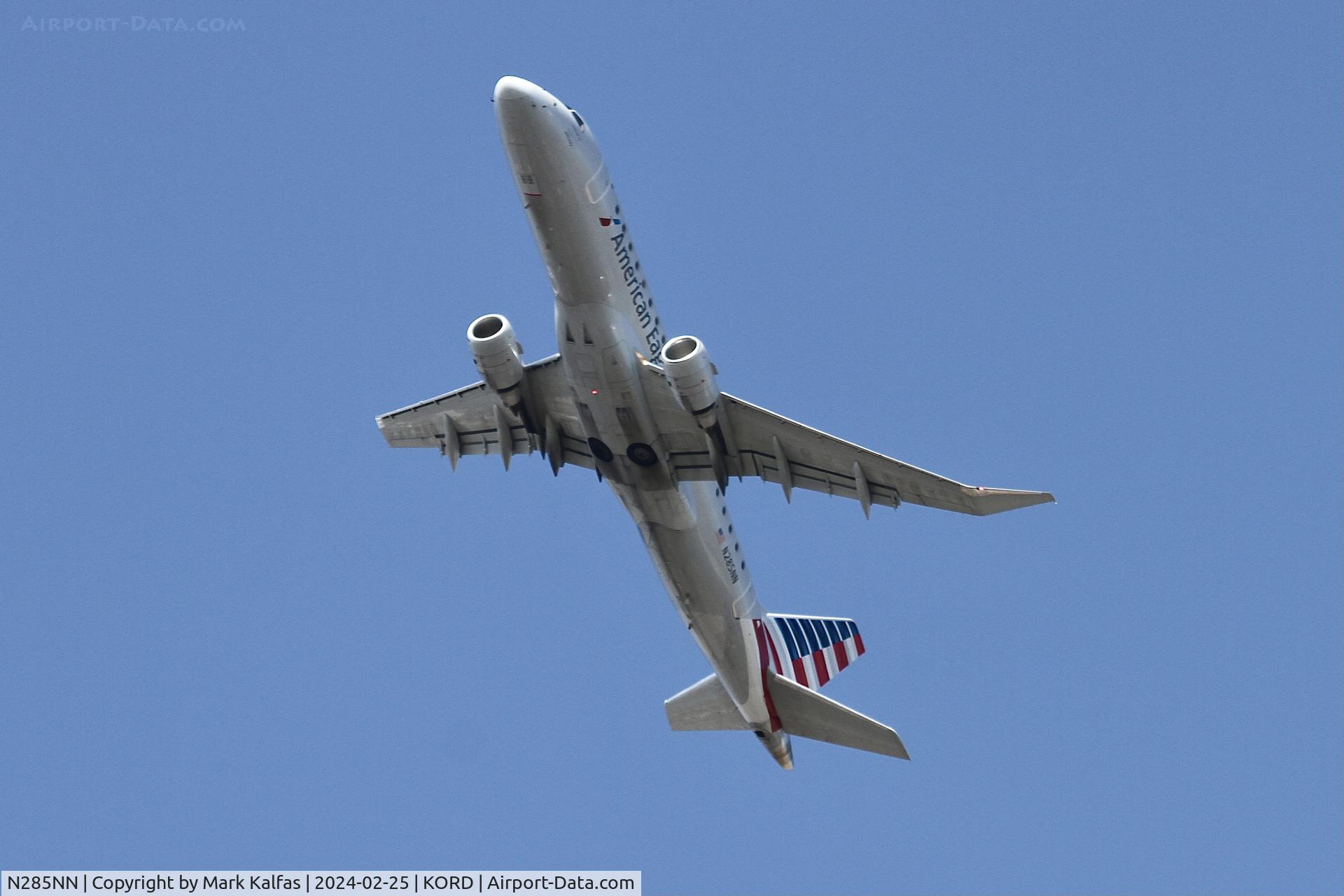 N285NN, 2019 Embaer ERJ 170-200 LR C/N 17000823, E75L Envoy Air/American Eagle EMBRAER ERJ 170-200 LR E75L N285NN ENY3813 ORD-IAH