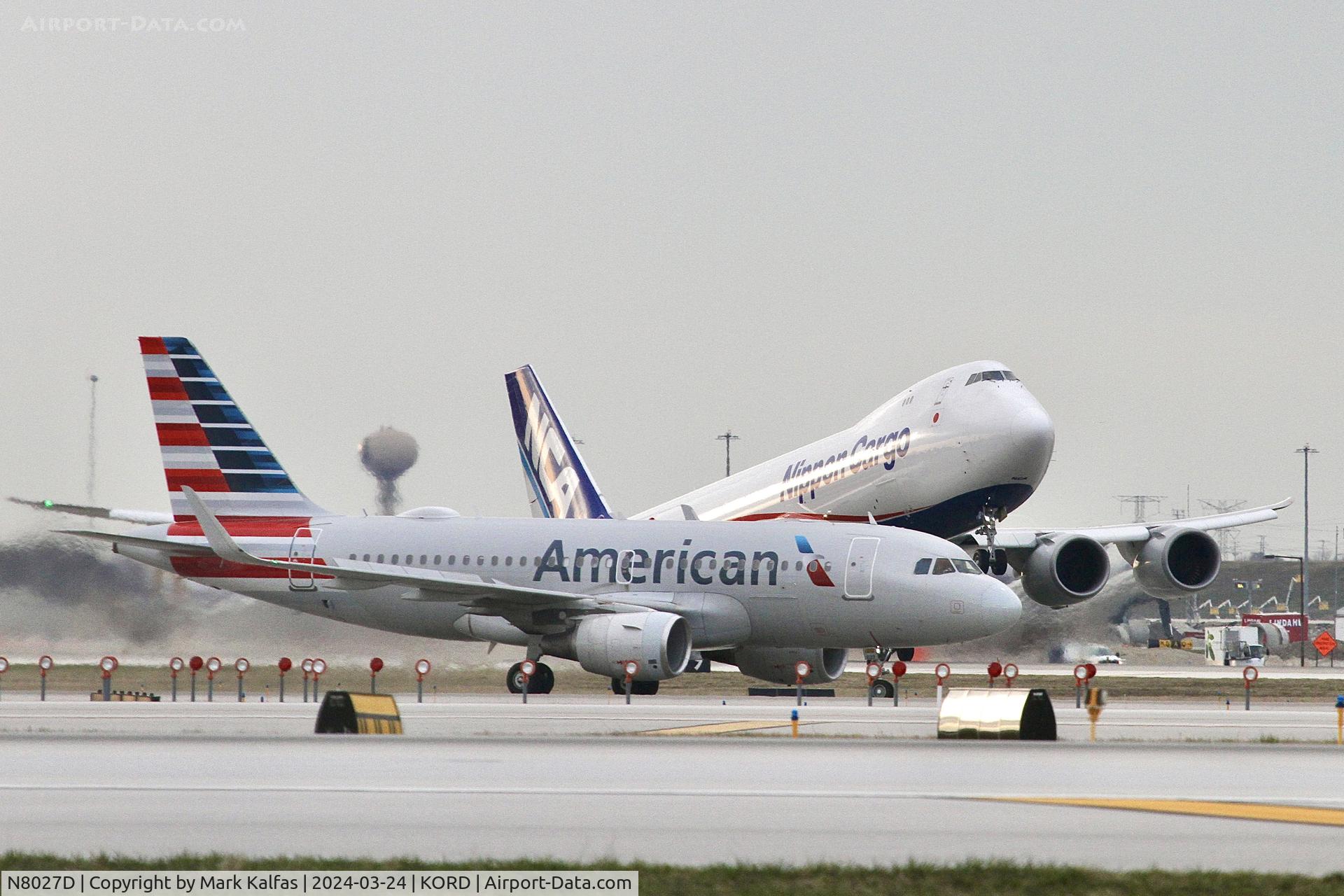N8027D, 2015 Airbus A319-115 C/N 6437, A319 American Airlines AIRBUS A319-115 N8027D AAL1219 ABQ-ORD