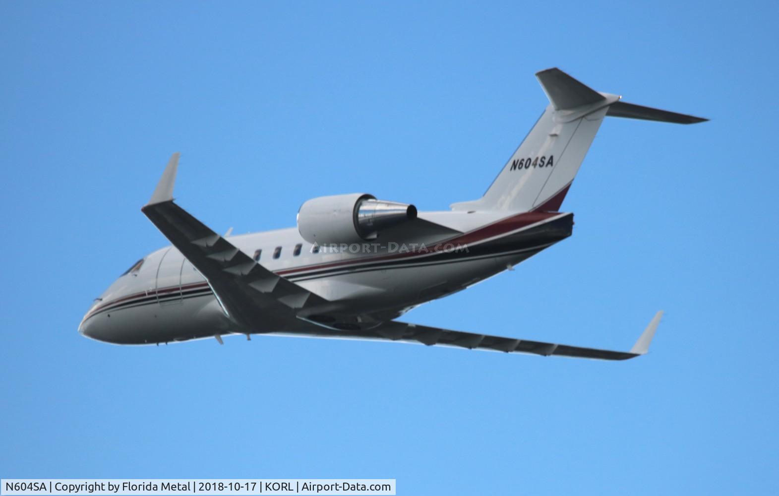 N604SA, 1997 Bombardier Challenger 604 (CL-600-2B16) C/N 5341, Challenger 604 zx