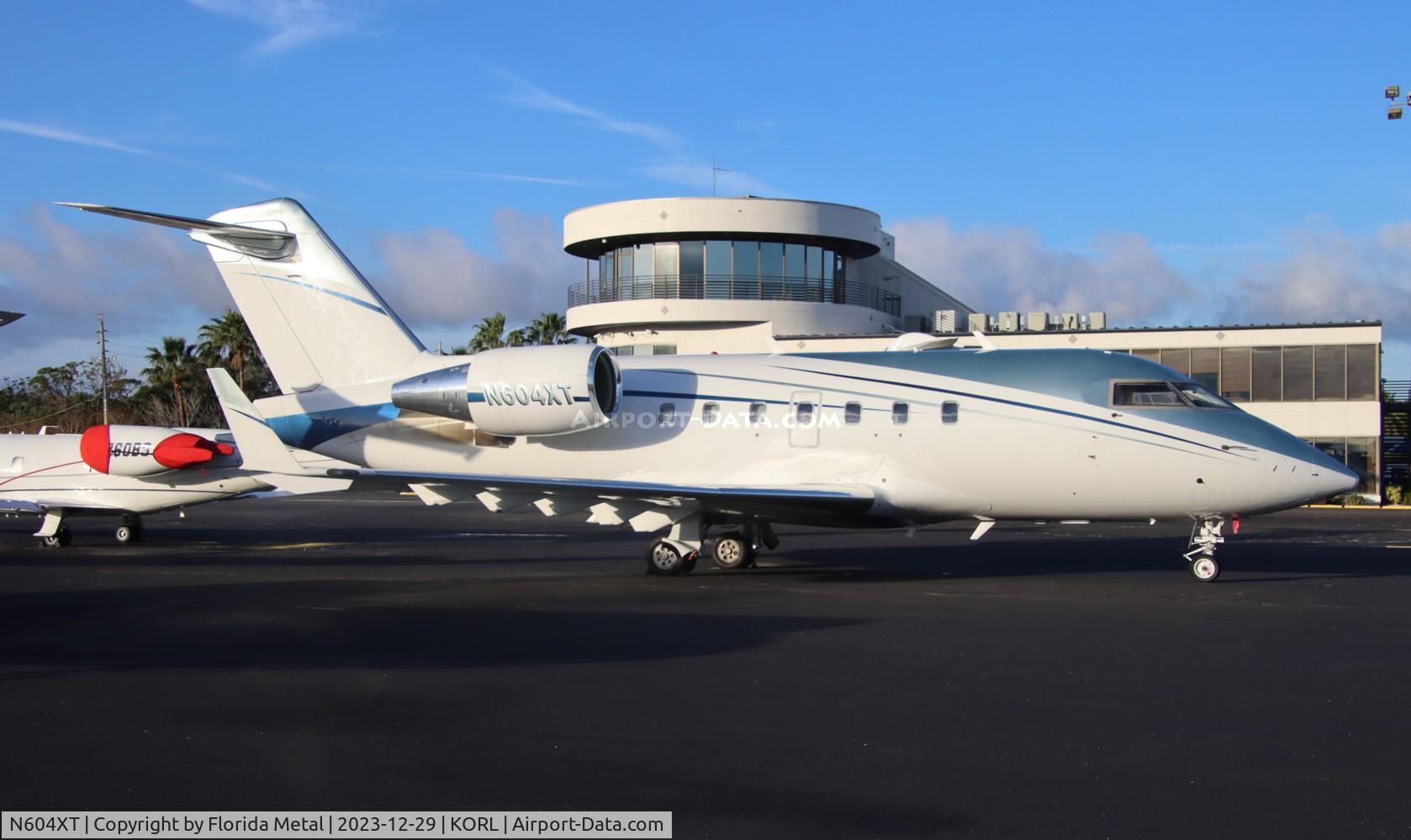 N604XT, 1996 Bombardier Challenger 604 (CL-600-2B16) C/N 5307, Challenger 604 zx
