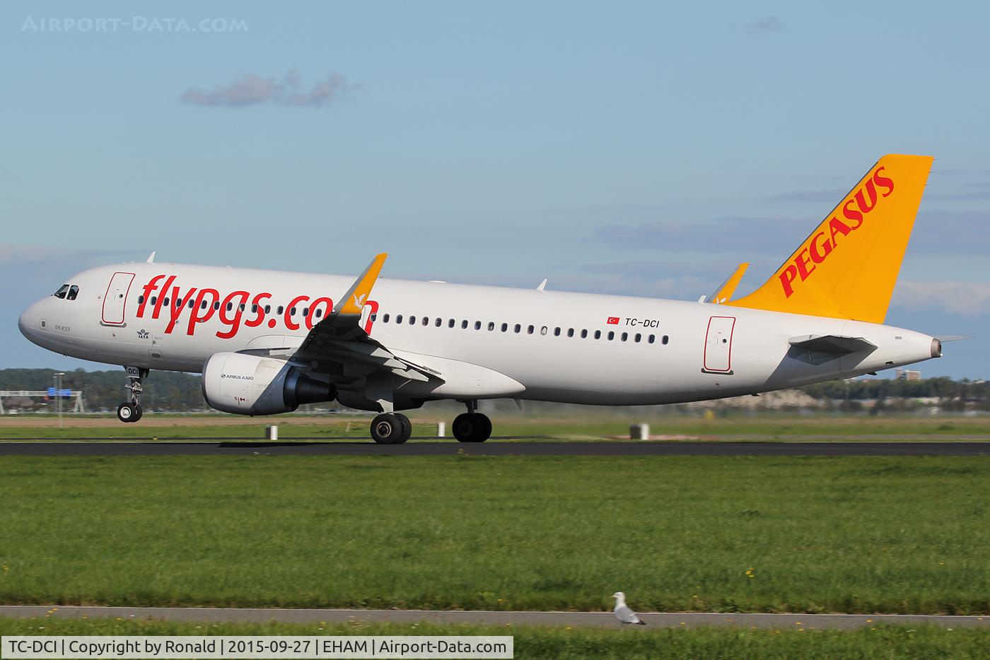TC-DCI, 2015 Airbus A320-216 C/N 6666, at spl