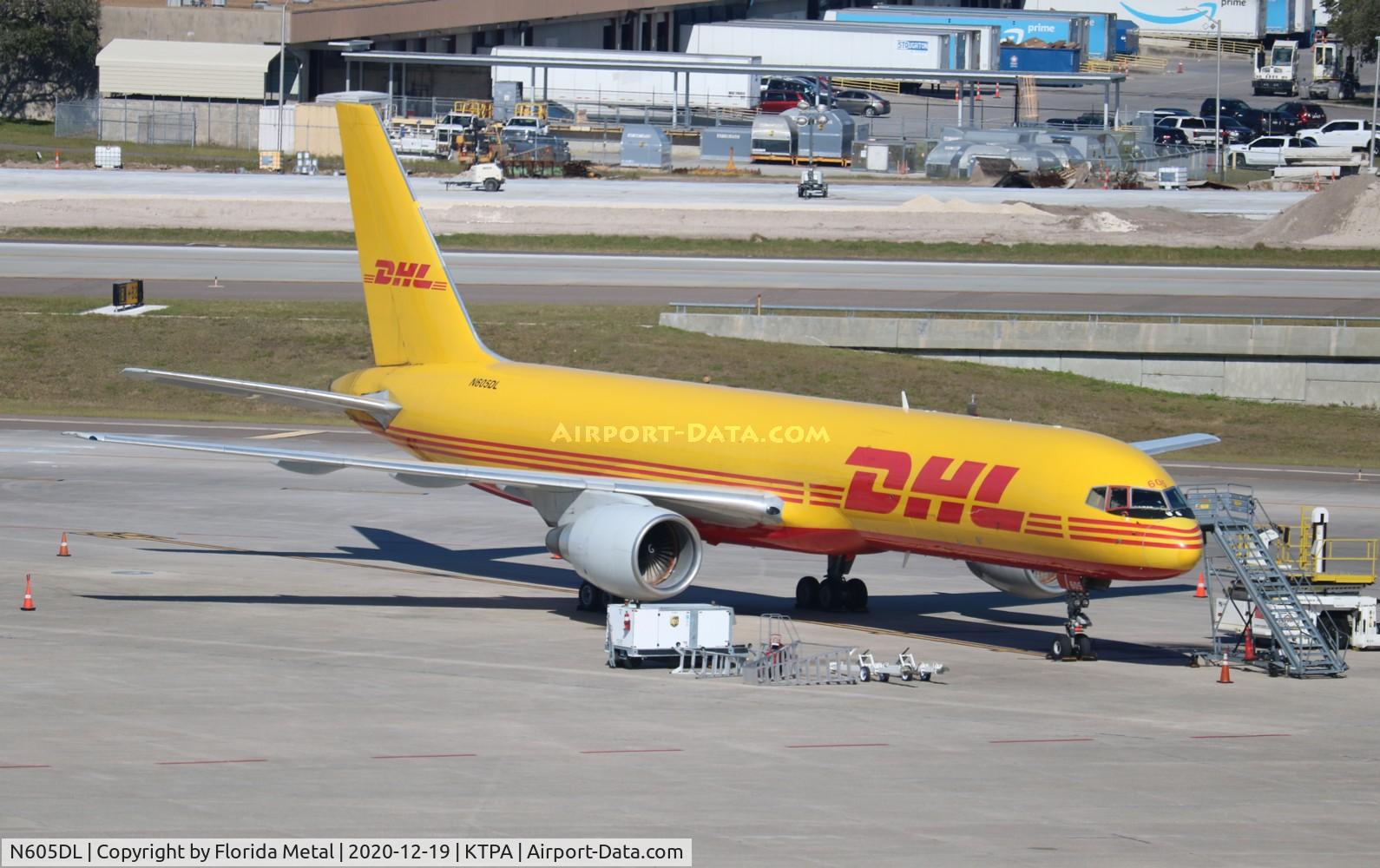 N605DL, 1984 Boeing 757-232 C/N 22812, ATI/DHL 752 zx