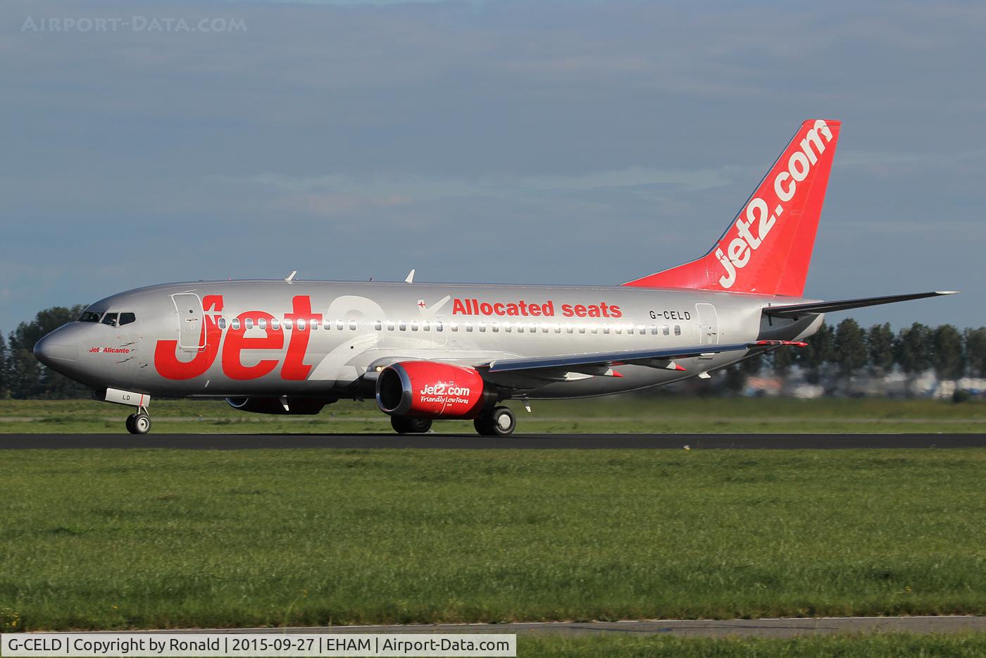 G-CELD, 1987 Boeing 737-33A C/N 23832, at spl