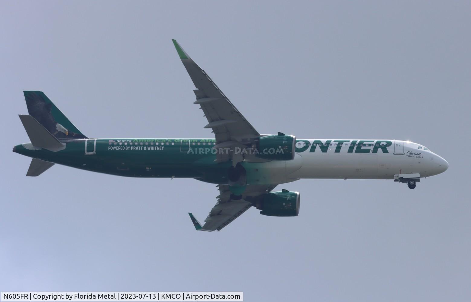 N605FR, 2022 Airbus A321-271NX C/N 11161, FFT A321N Edward zx PUJ-MCO