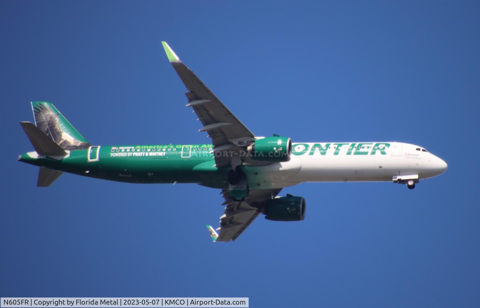 N605FR, 2022 Airbus A321-271NX C/N 11161, FFT A321N Edward zx SJU-MCO