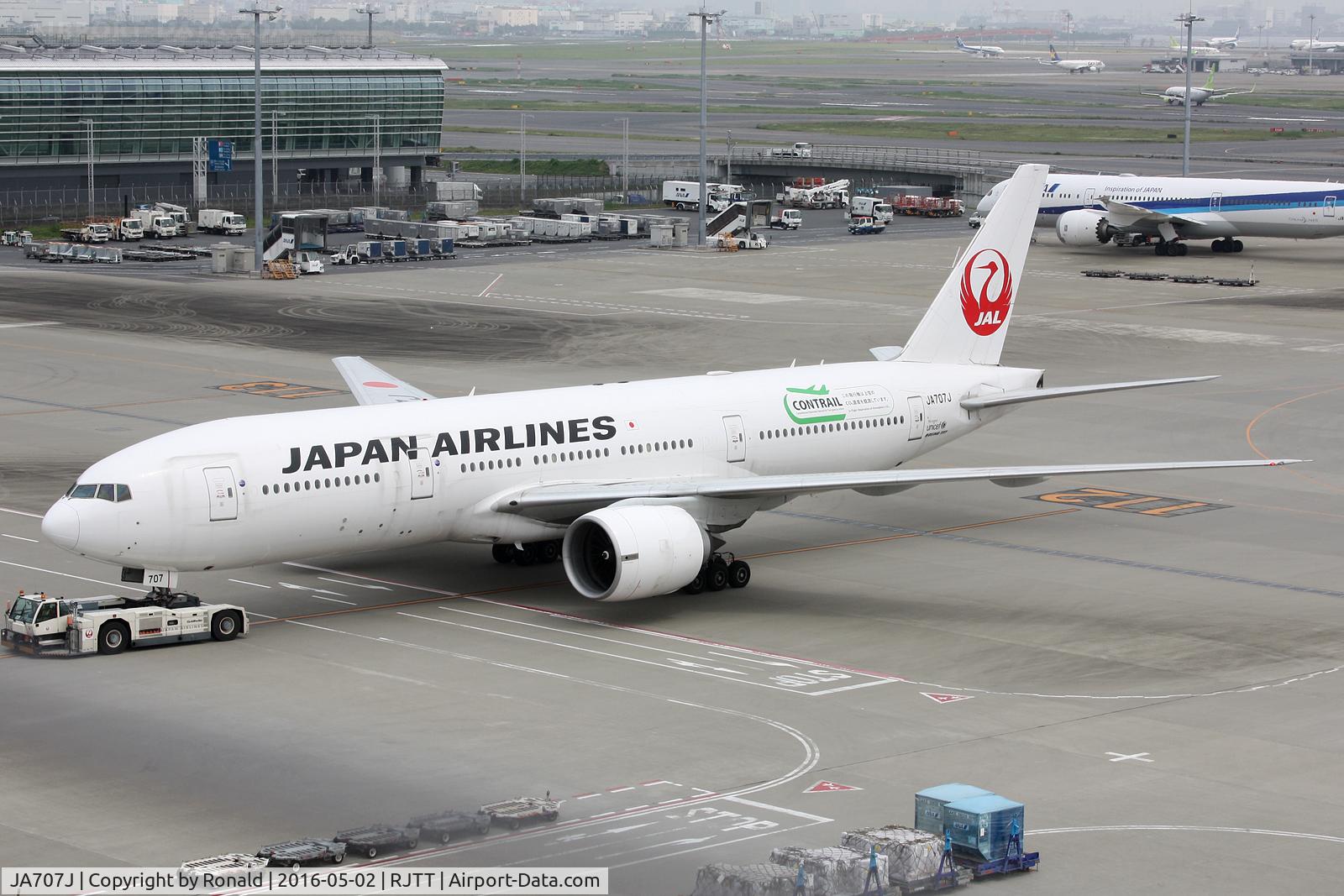 JA707J, 2004 Boeing 777-246/ER C/N 32894, at hnd