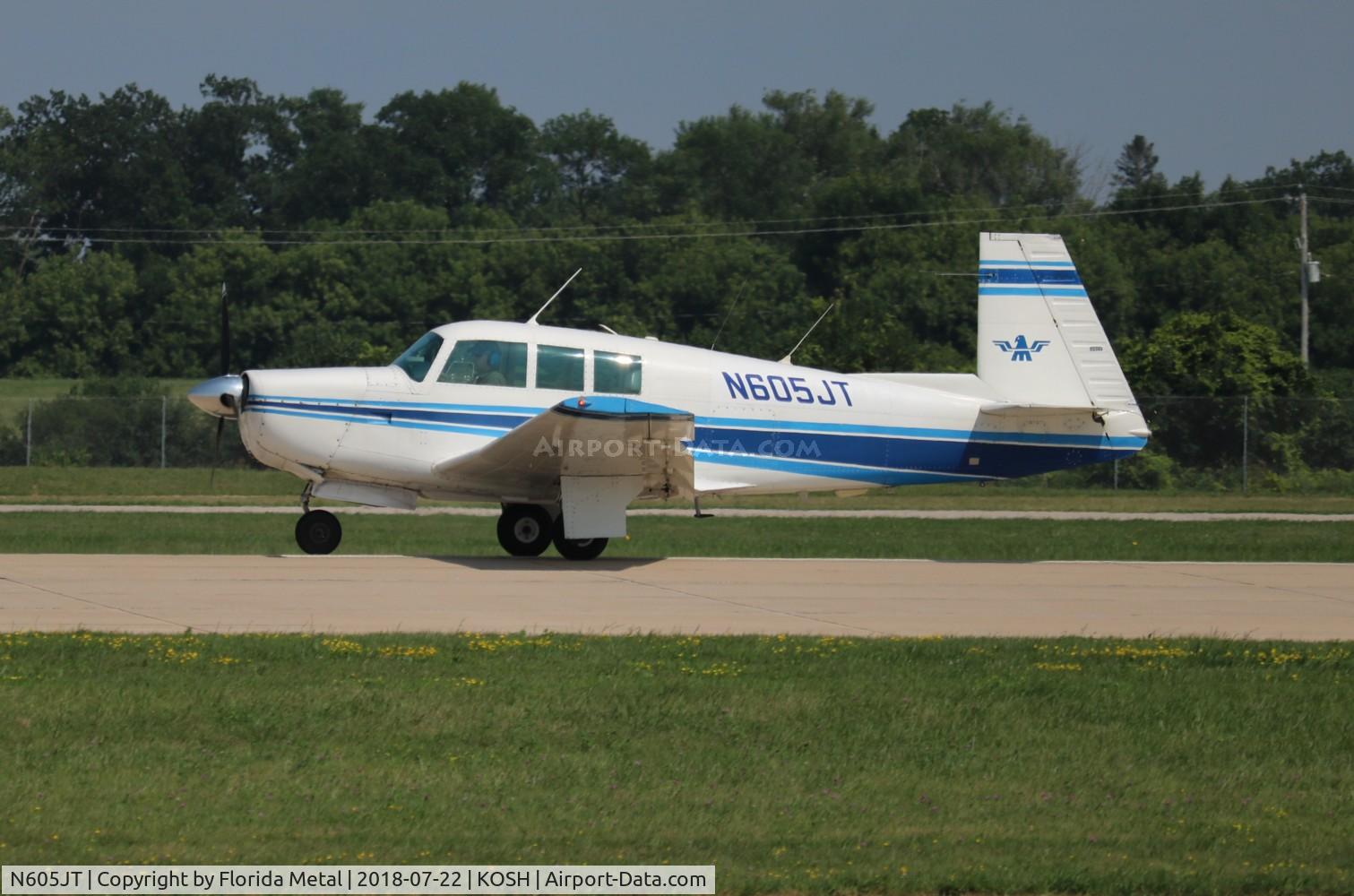 N605JT, 1974 Mooney M20F Executive C/N 22-0039, M20F zx