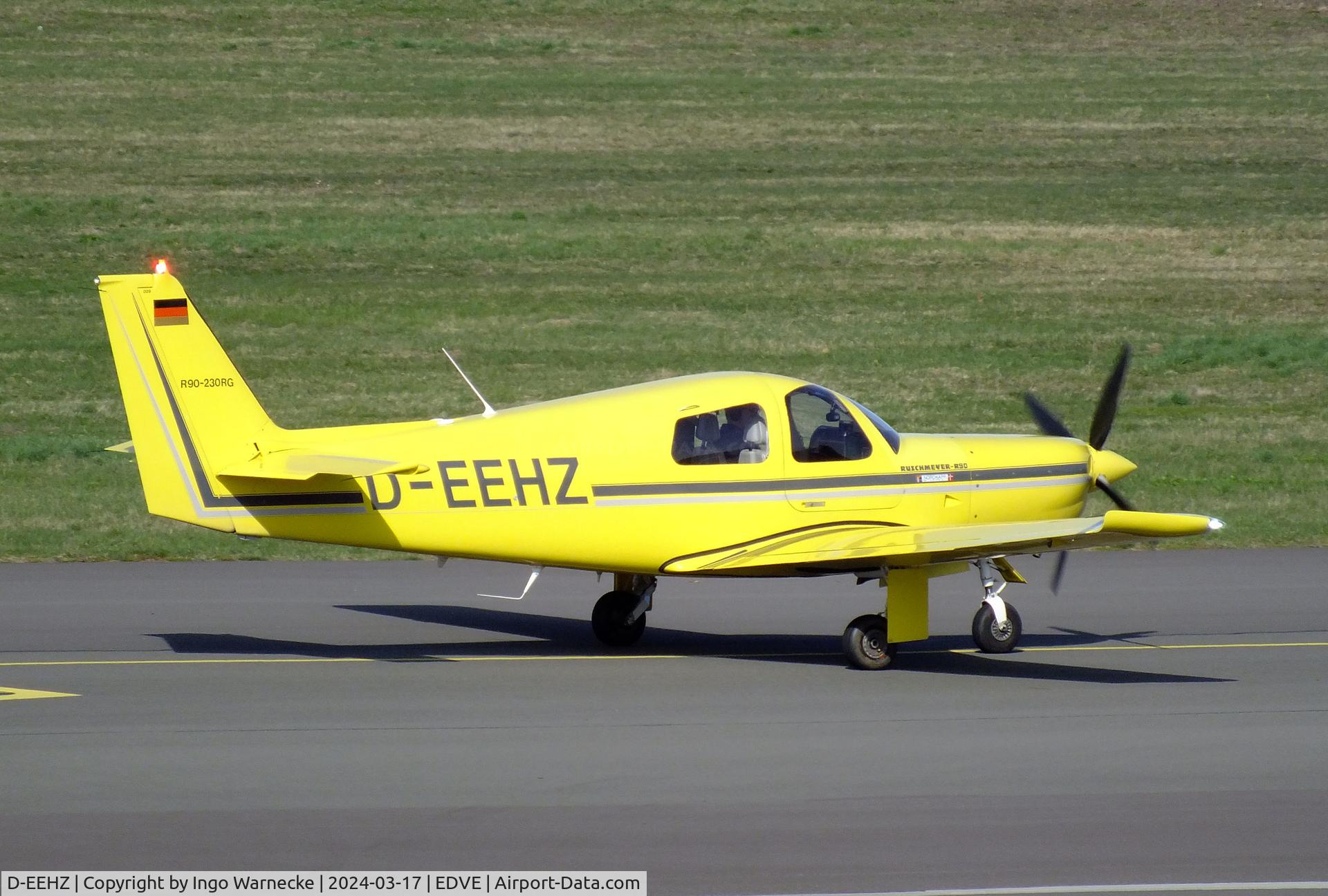 D-EEHZ, Ruschmeyer R90-230RG C/N 009, Ruschmeyer R90-230RG at Braunschweig/Wolfsburg airport, Waggum