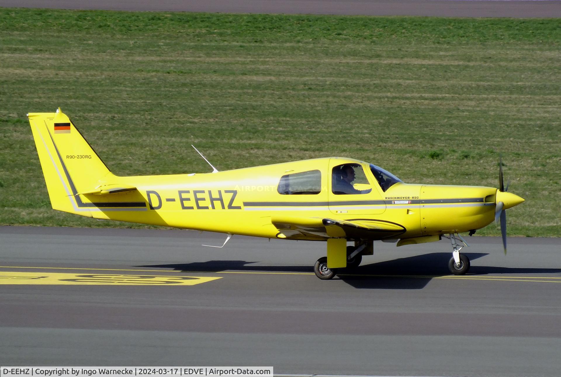 D-EEHZ, Ruschmeyer R90-230RG C/N 009, Ruschmeyer R90-230RG at Braunschweig/Wolfsburg airport, Waggum