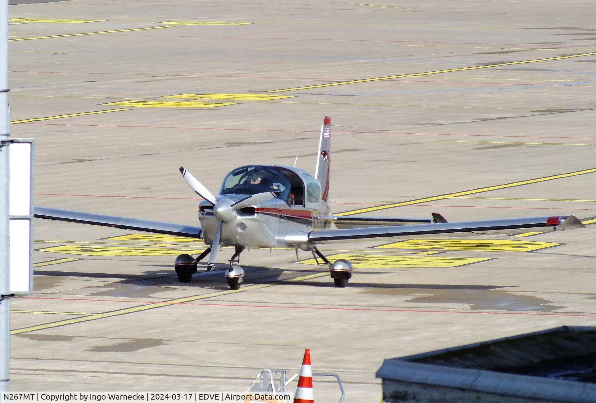 N267MT, Grumman American AA-5B Tiger C/N AA5A0005, Grumman American AA-5B Tiger at Braunschweig/Wolfsburg airport, Waggum