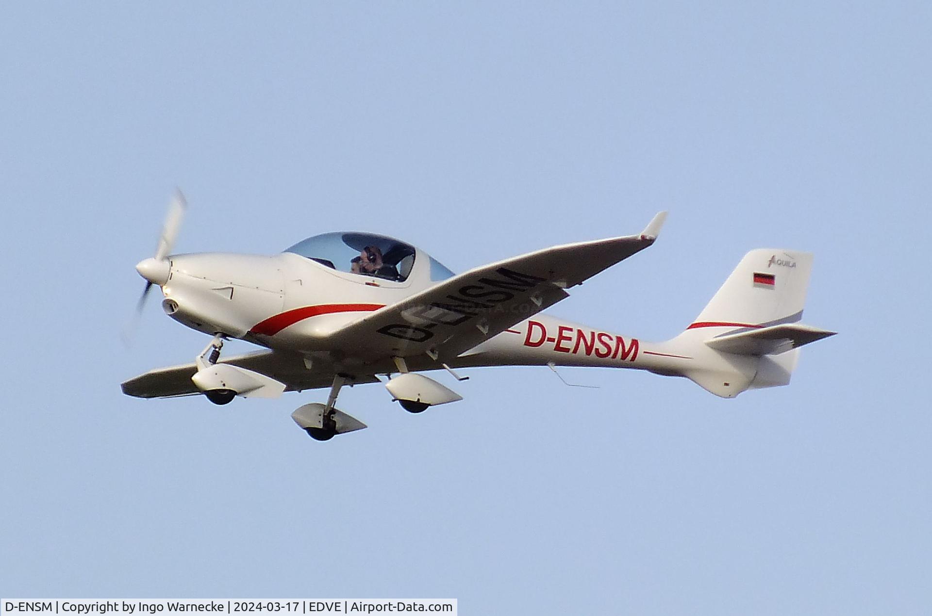 D-ENSM, Aquila A210 (AT01) C/N AT01-129, Aquila A210 (AT01) at Braunschweig/Wolfsburg airport, Waggum