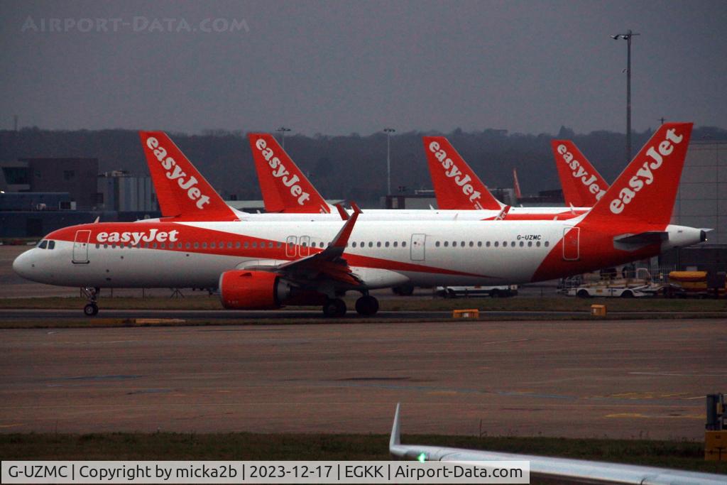 G-UZMC, 2018 Airbus A321-251NX C/N 8386, Taxiing