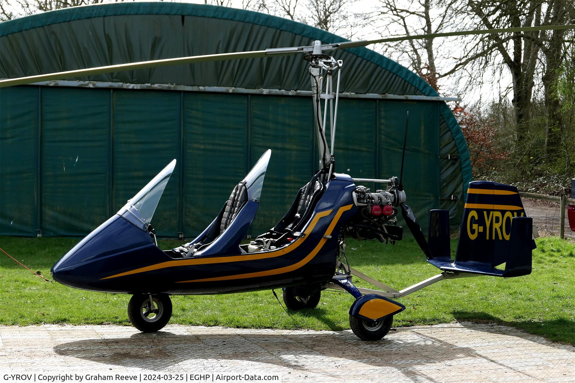 G-YROV, 2007 RotorSport UK MT-03 C/N RSUK/MT-03/024, Parked at Popham.