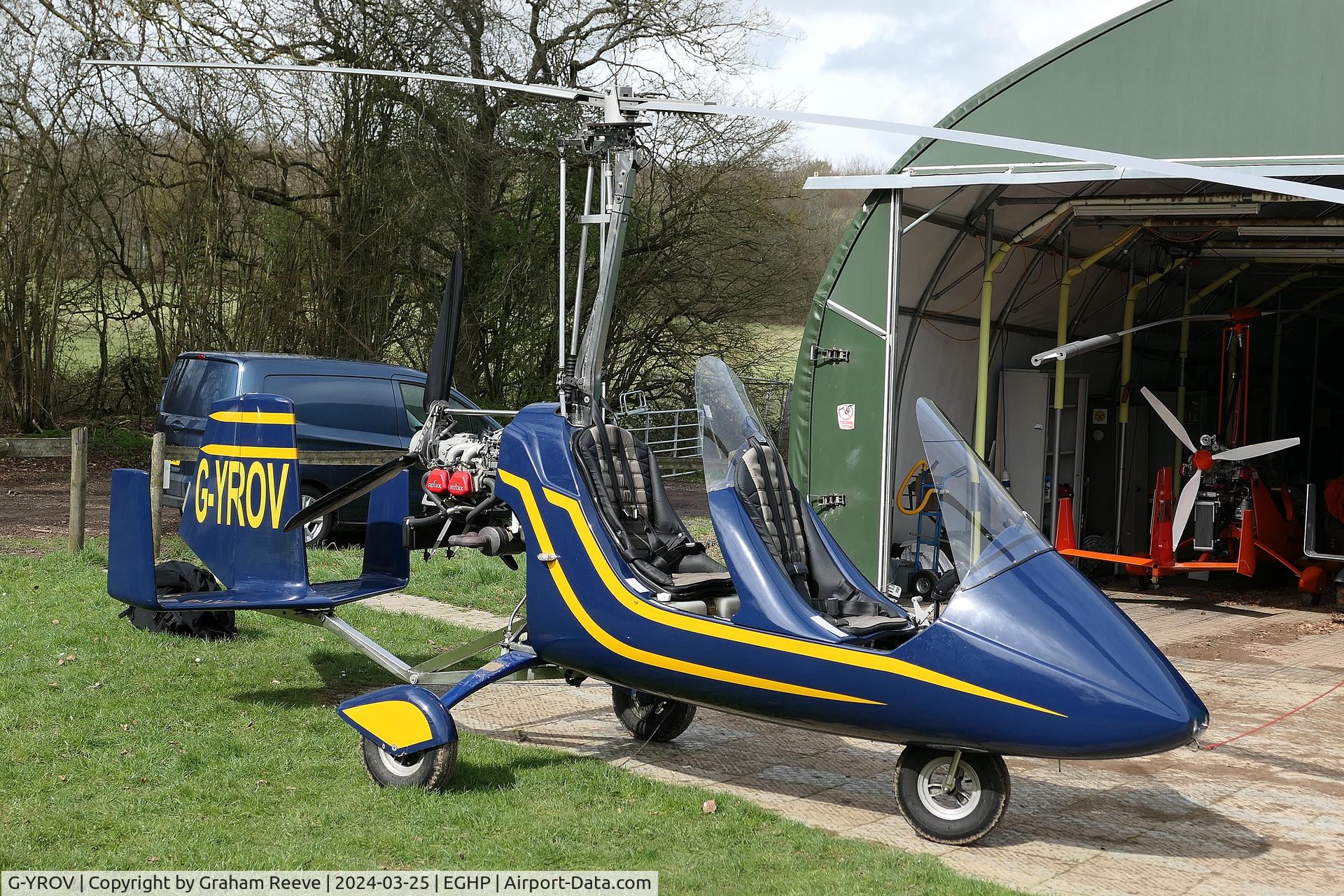 G-YROV, 2007 RotorSport UK MT-03 C/N RSUK/MT-03/024, Parked at Popham.