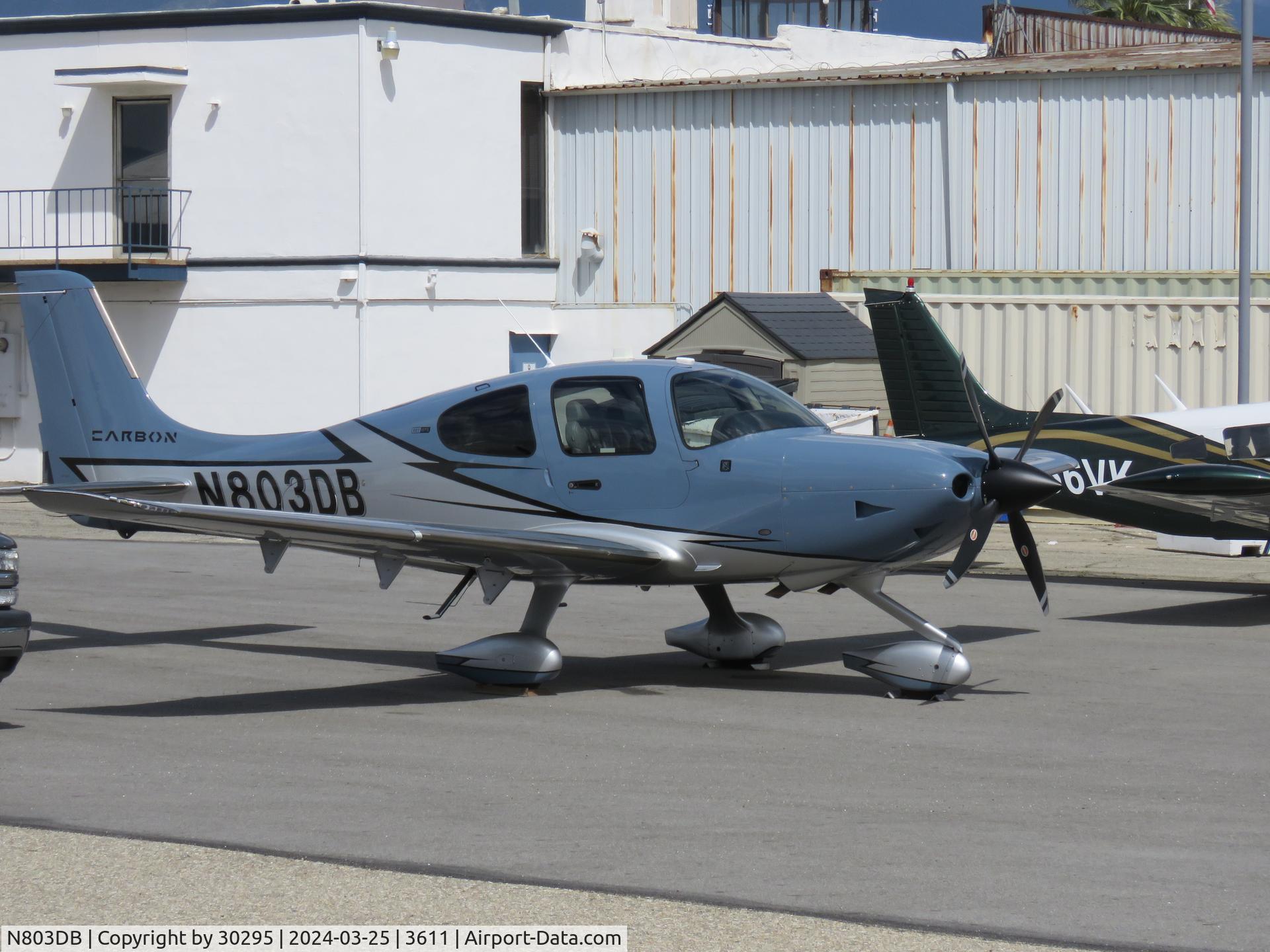 N803DB, 2021 Cirrus SR22T C/N 2258, Parked