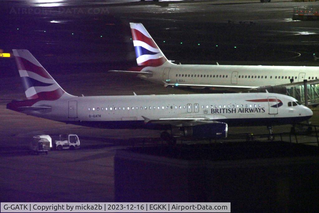 G-GATK, 2002 Airbus A320-233 C/N 1902, Parked