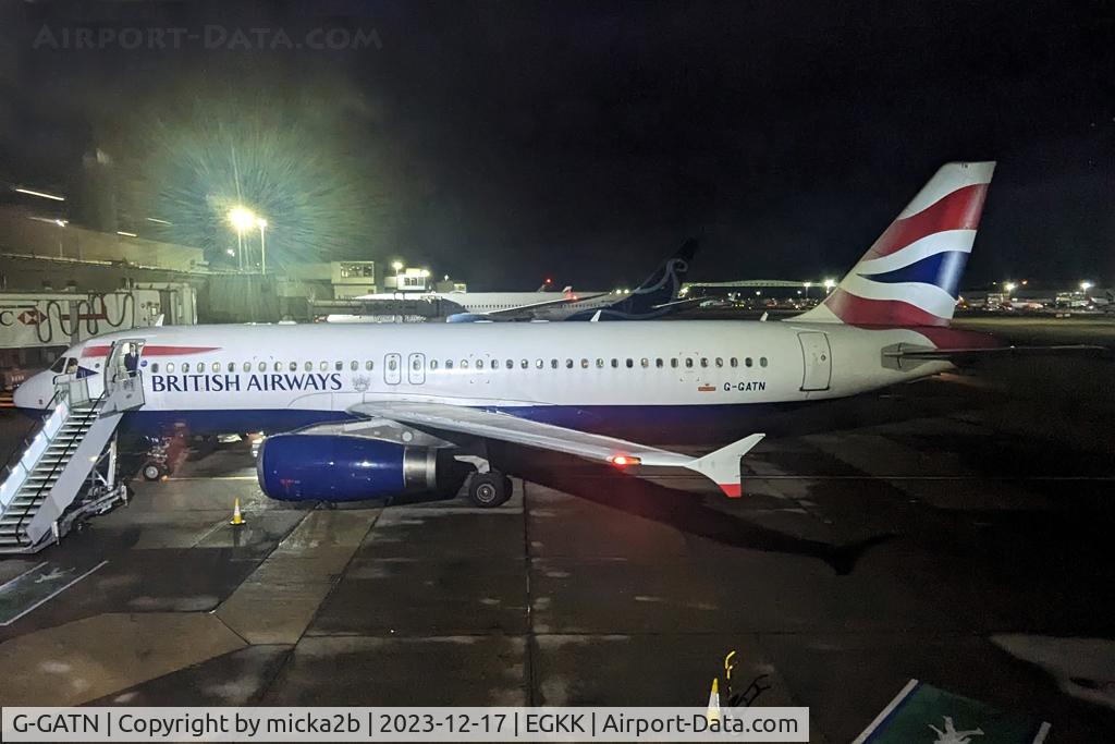 G-GATN, 2001 Airbus A320-232 C/N 1613, Parked
