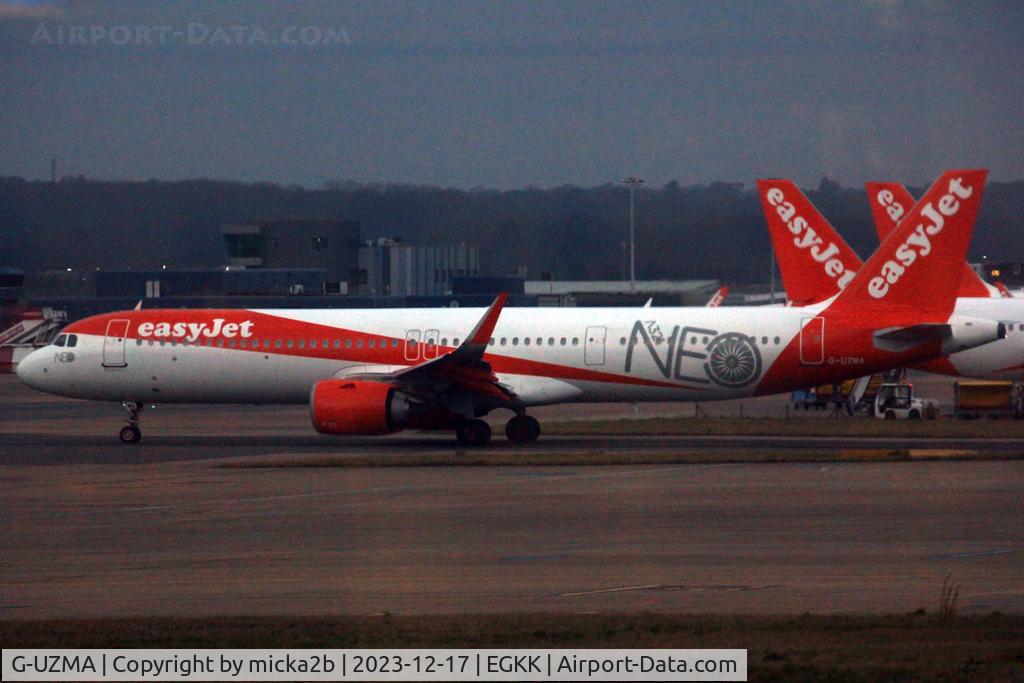 G-UZMA, 2018 Airbus A321-251NX C/N 8314, Taxiing