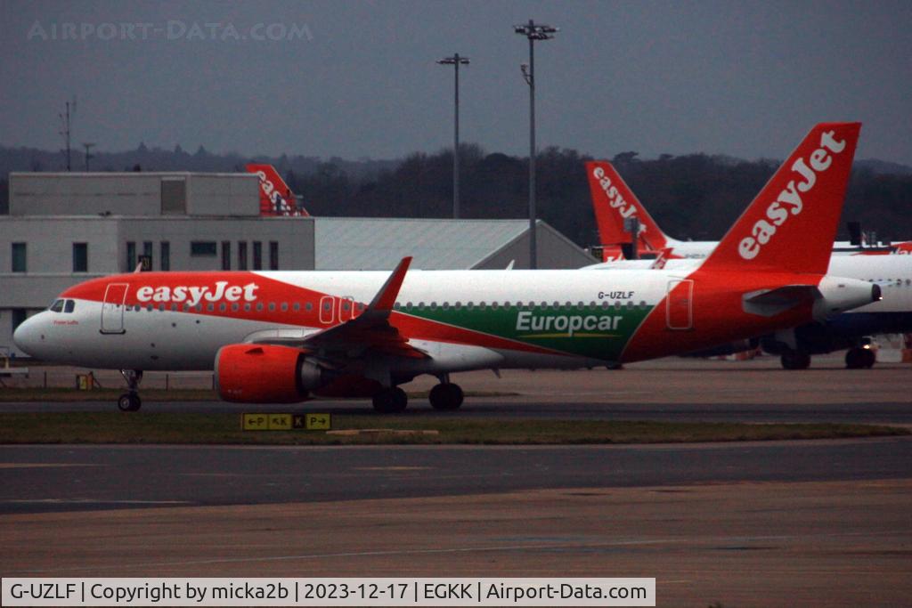 G-UZLF, 2019 Airbus A320-251N C/N 9103, Taxiing