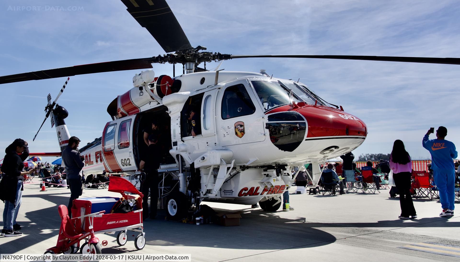N479DF, Sikorsky S-70i Firehawk C/N 704111, Travis AFB airshow California 2024.
