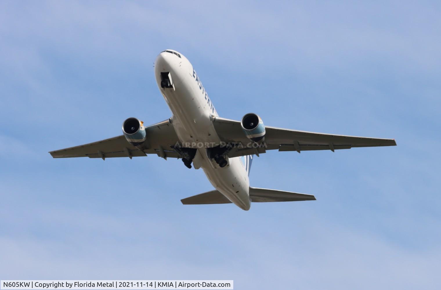 N605KW, 1984 Boeing 767-266/ER C/N 23180, EAL 762 zx MIA-MNMG
