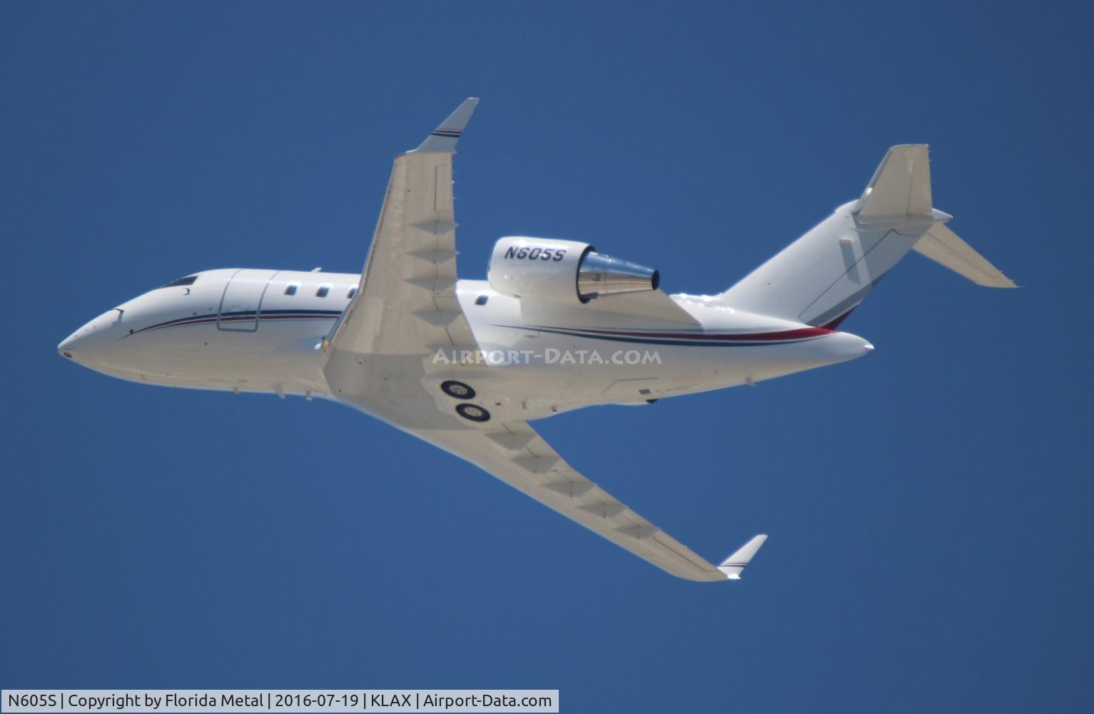 N605S, 2009 Bombardier Challenger 605 (CL-600-2B16) C/N 5788, Challenger 605 zx