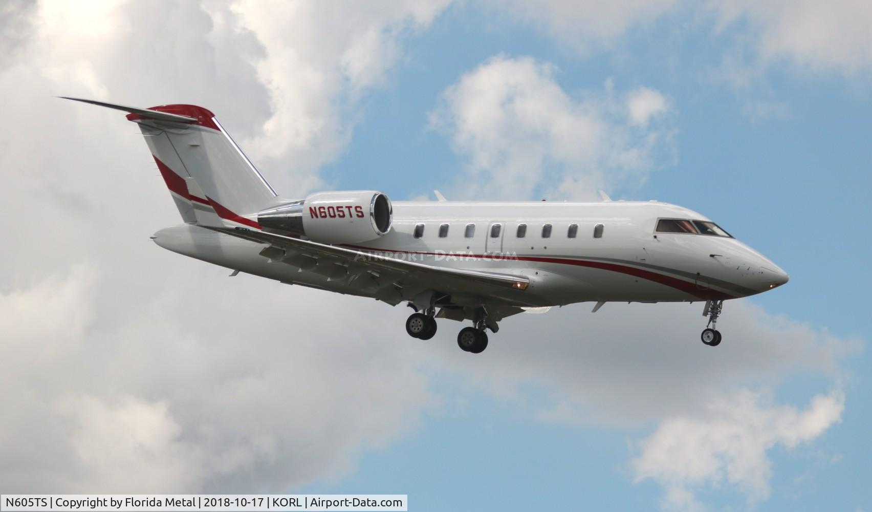N605TS, 2007 Bombardier Challenger 605 (CL-600-2B16) C/N 5703, Challenger 605 zx