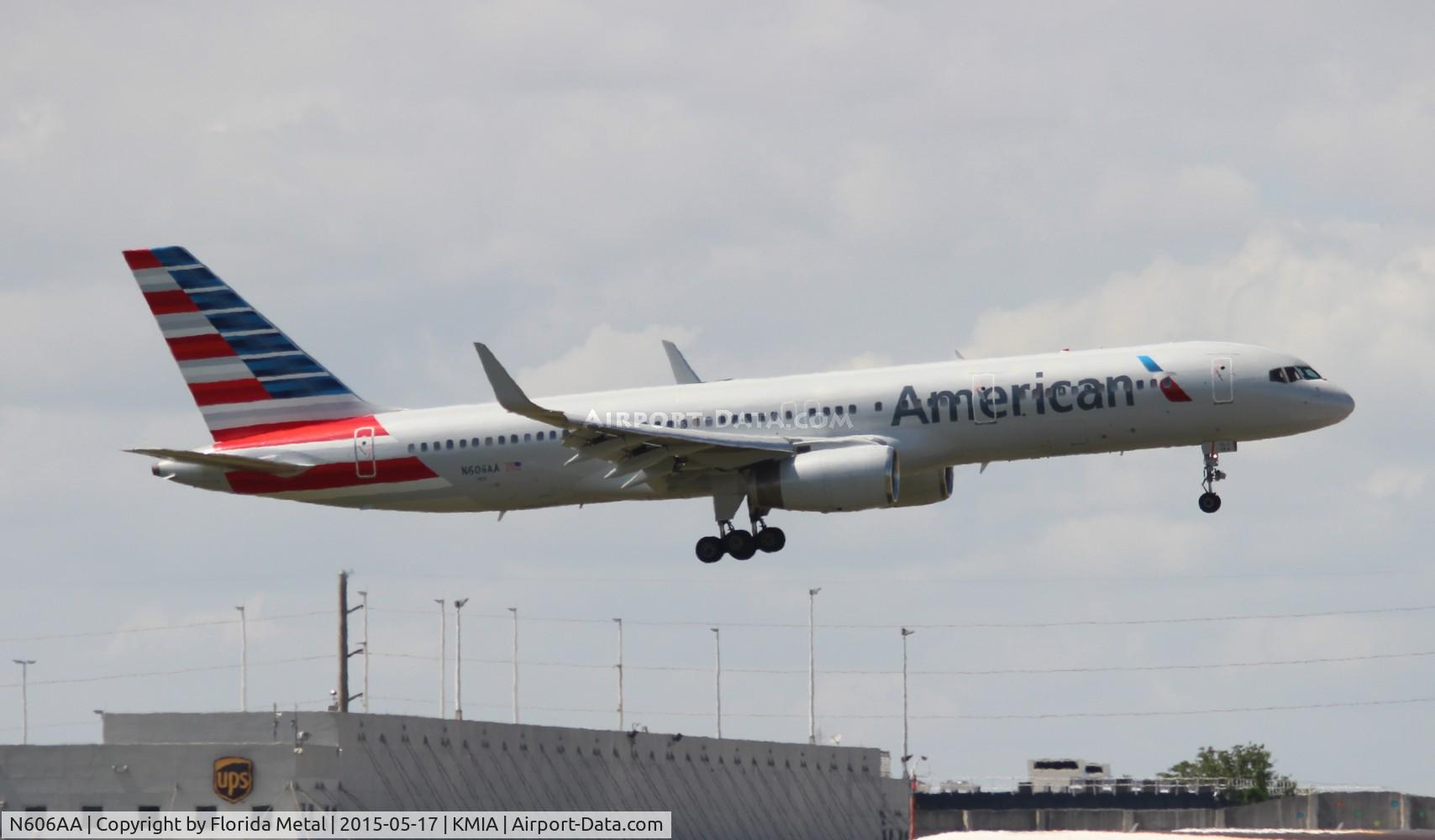 N606AA, 1996 Boeing 757-223 C/N 27057, AAL 752 nc zx ORD-MIA