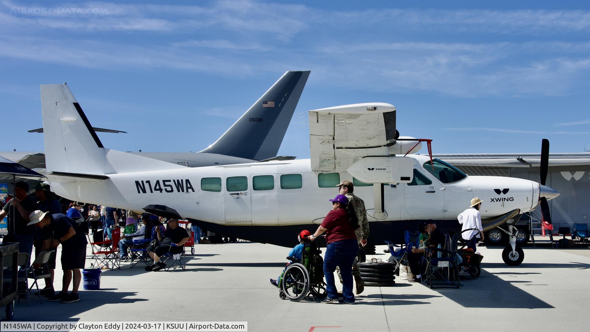 N145WA, 2005 Cessna 208B C/N 208B1145, Travis AFB airshow California 2024.