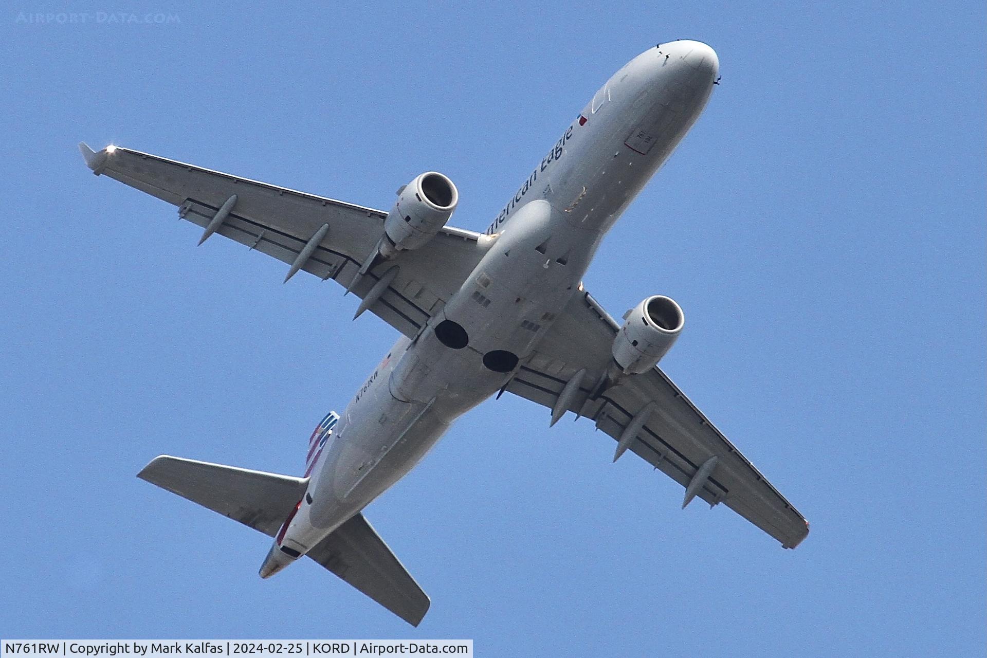 N761RW, 2009 Embraer ERJ-170-100STD C/N 17000296, E170 Envoy/ American Eagle EMBRAER ERJ 170-100 STD N761RW ENY3417 ORD-COU