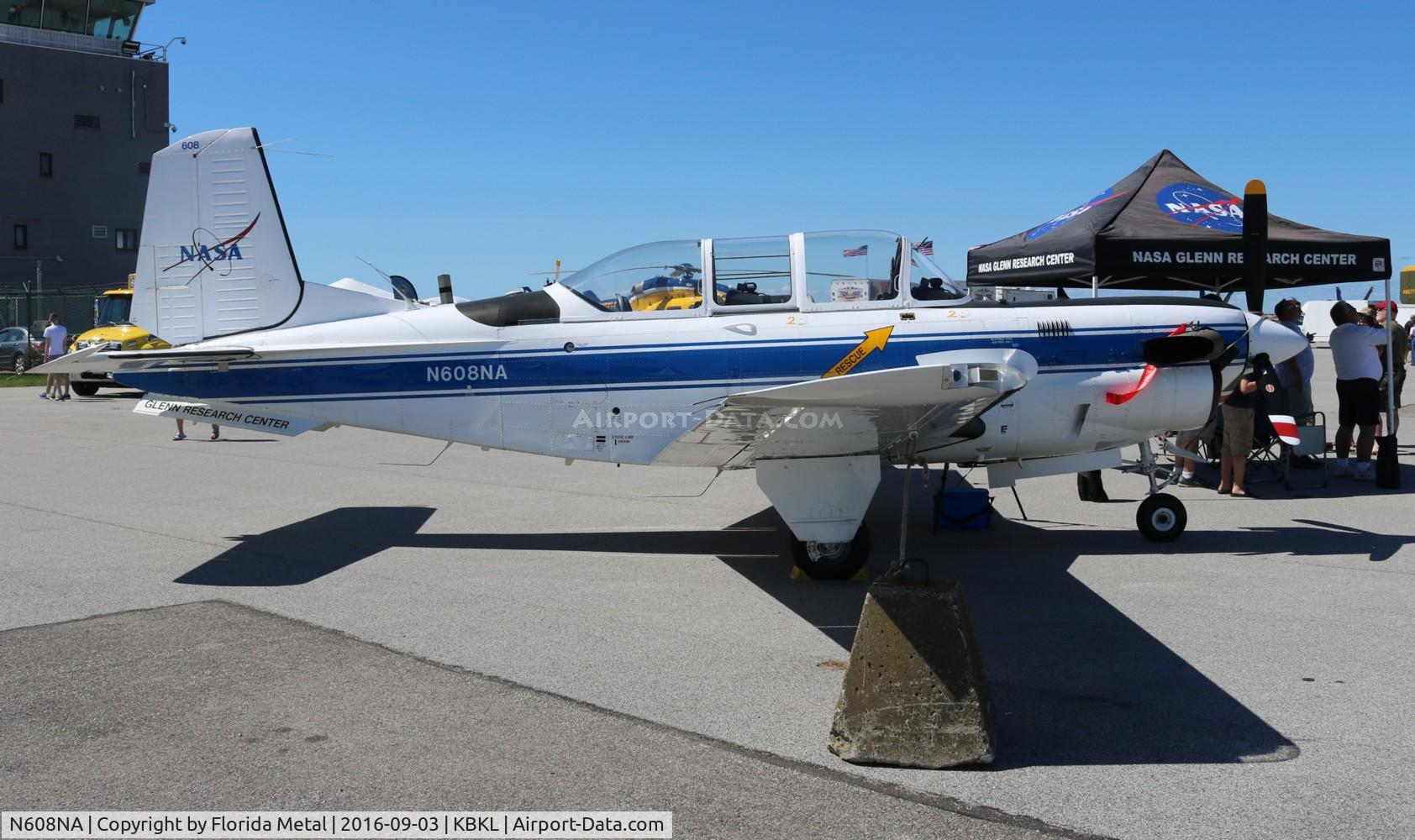 N608NA, Beech T-34C Turbo Mentor C/N 160528, NASA T-34C zx
