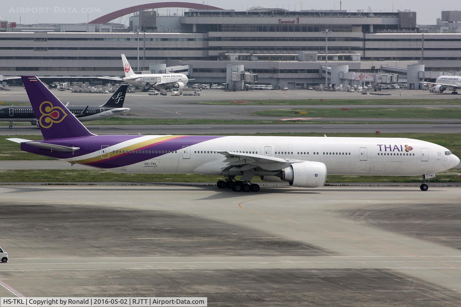HS-TKL, 2012 Boeing 777-3AL/ER C/N 41521, at hnd