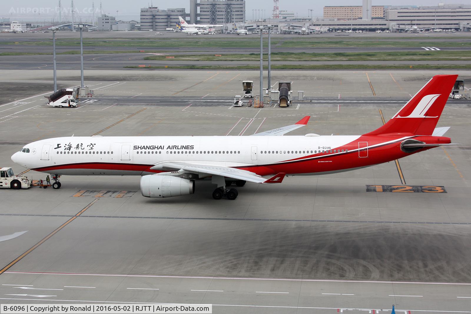 B-6096, 2007 Airbus A330-343X C/N 862, at hnd