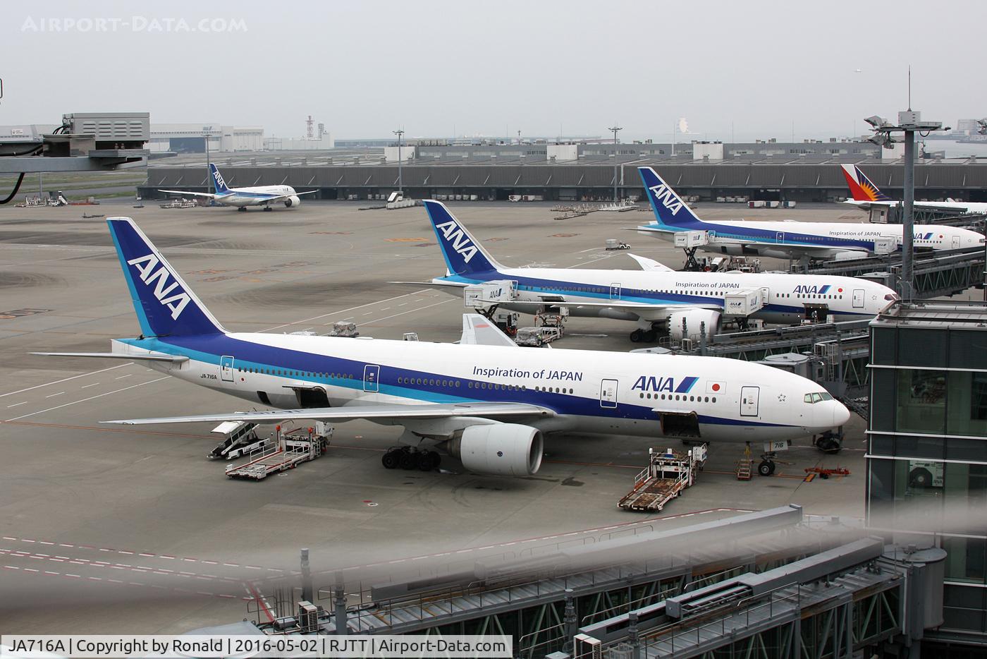 JA716A, 2006 Boeing 777-287/ER C/N 33414, at hnd