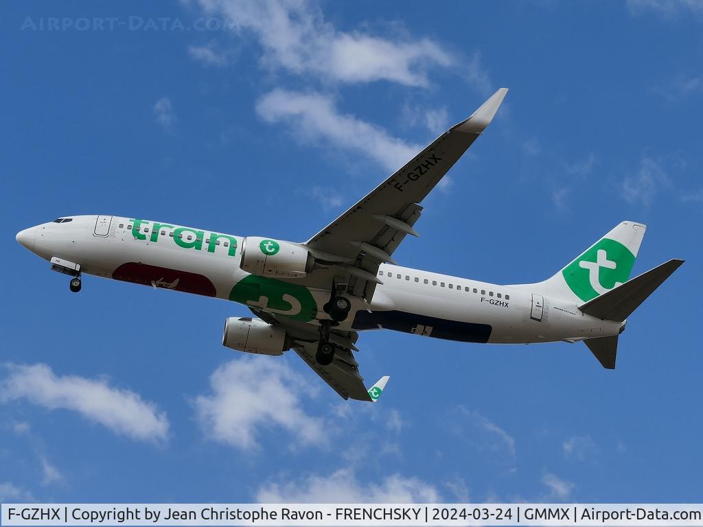 F-GZHX, 2016 Boeing 737-8K2 C/N 41343, Boa Vista (BVC)	Marrakesh (RAK)	TO3243
