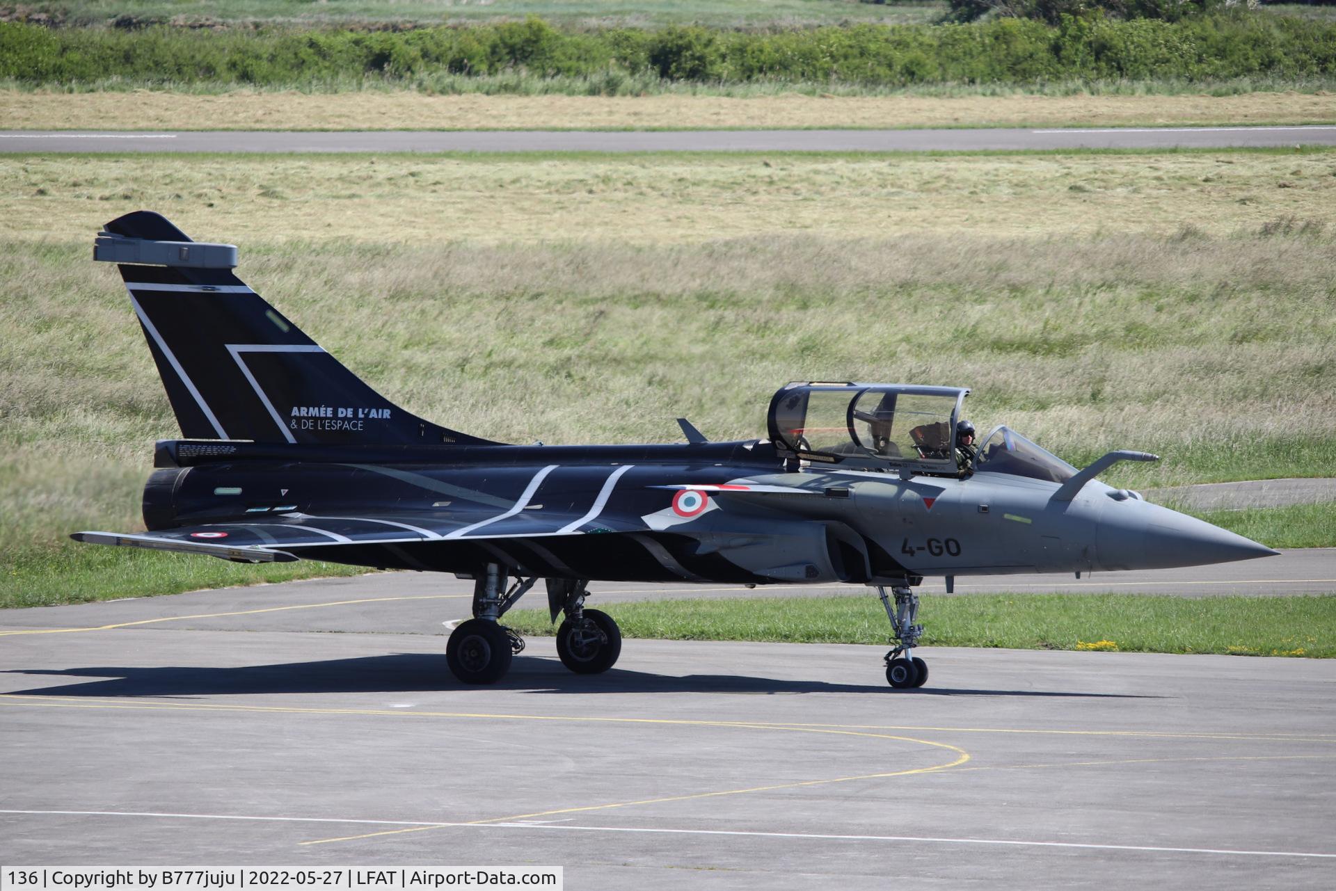 136, Dassault Rafale C C/N 136, at Le Touquet