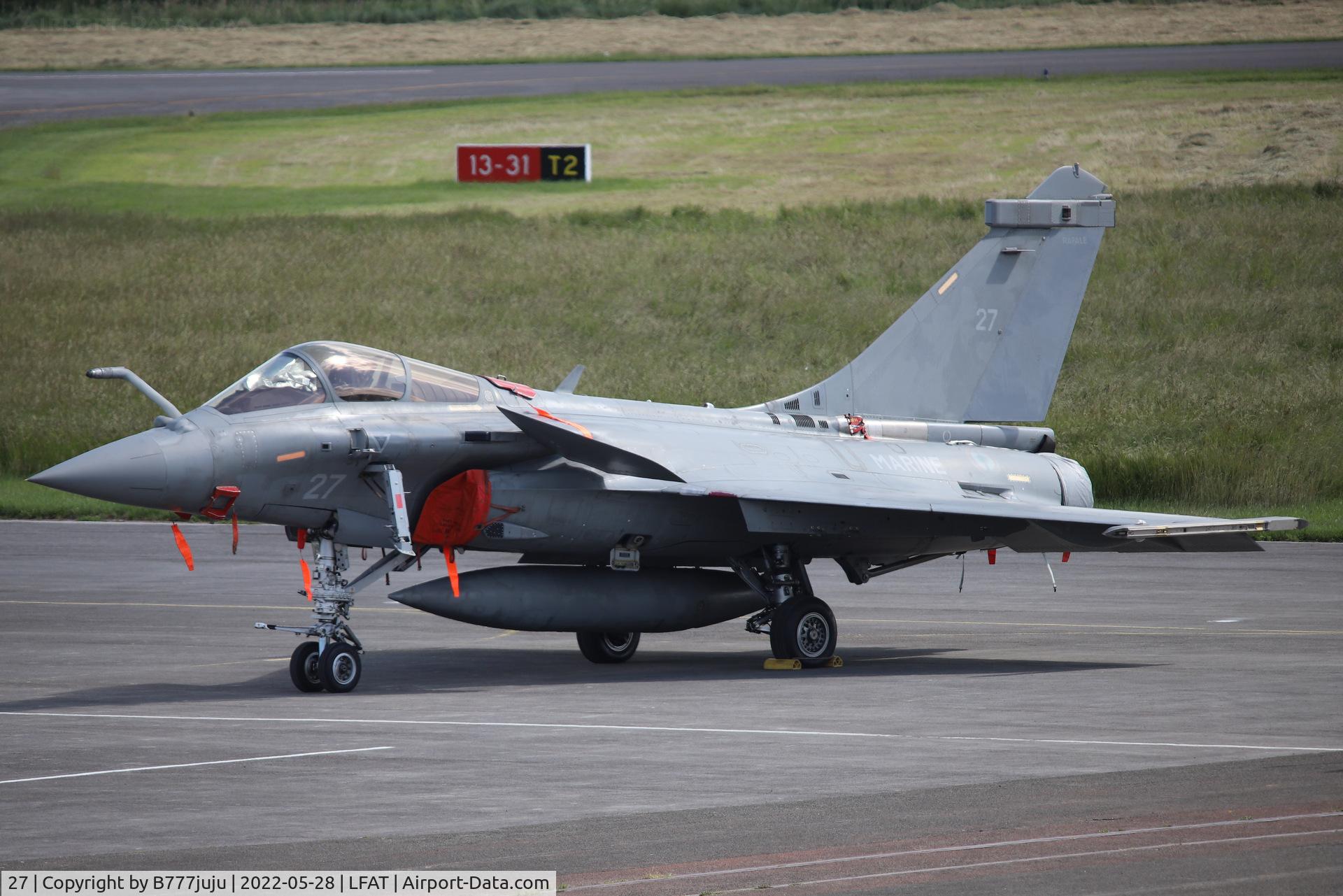 27, 2011 Dassault Rafale M C/N 27, at Le Touquet
